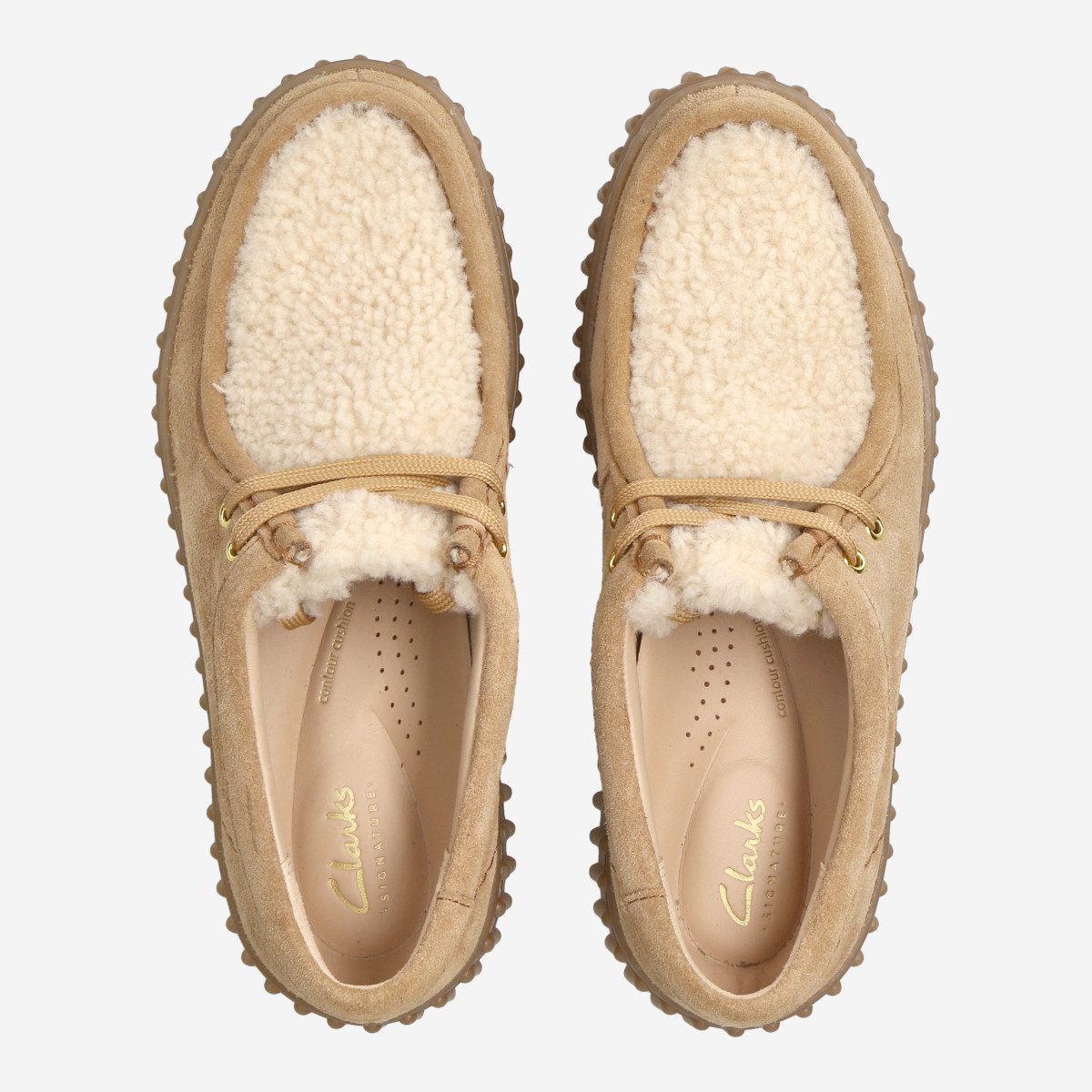 Clarks Clarks Torhill Bee 26179114 4, Schnürschuhe, Braun kombiniert, Damen Schnürschuh