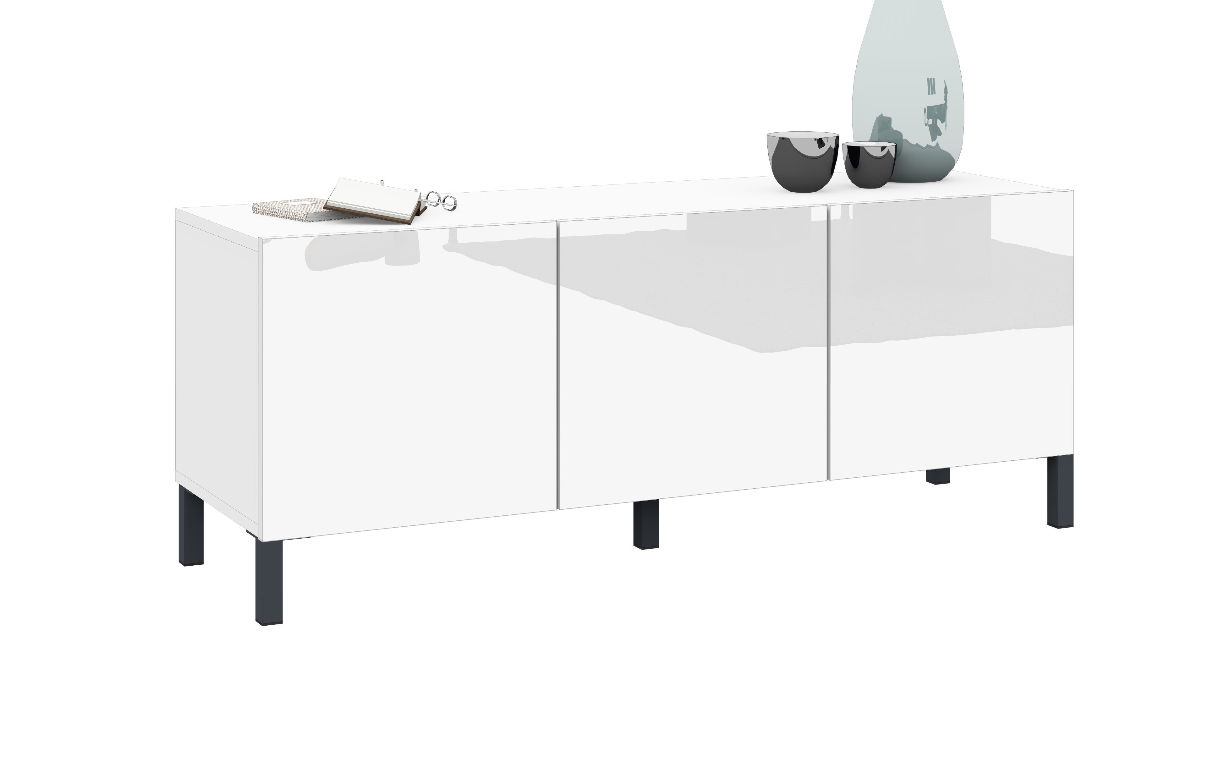 borchardt Möbel Lowboard Pori, Breite 114 günstig online kaufen