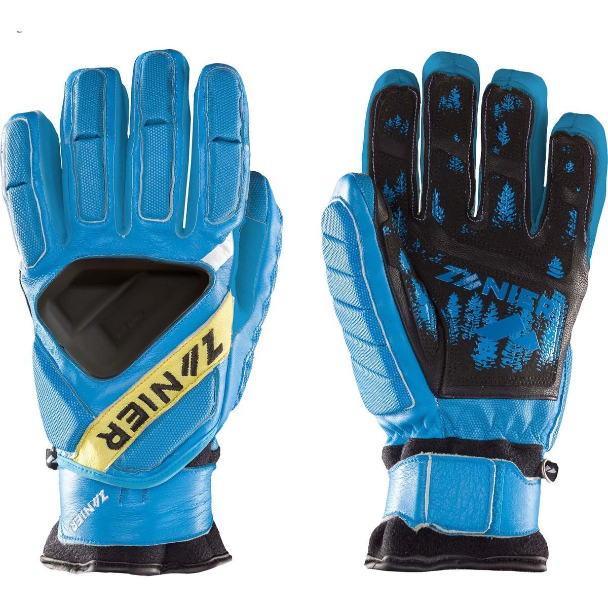 Zanier Skihandschuhe Gate Killer Hochwertiger, gefütterter Unisex-Handschuh für Ski- und