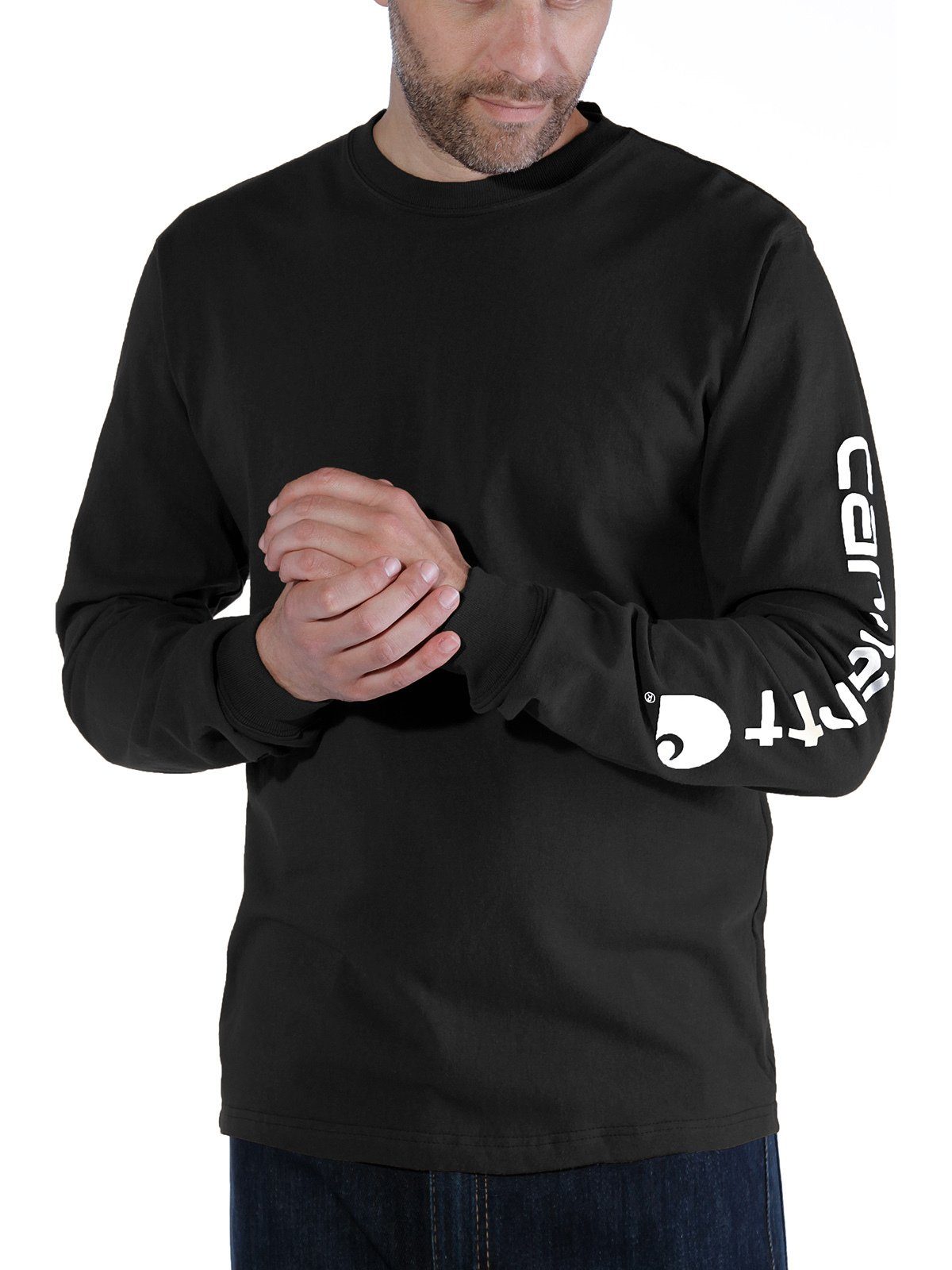 T-Shirt Carhartt Langarmshirt Sleeve black Long