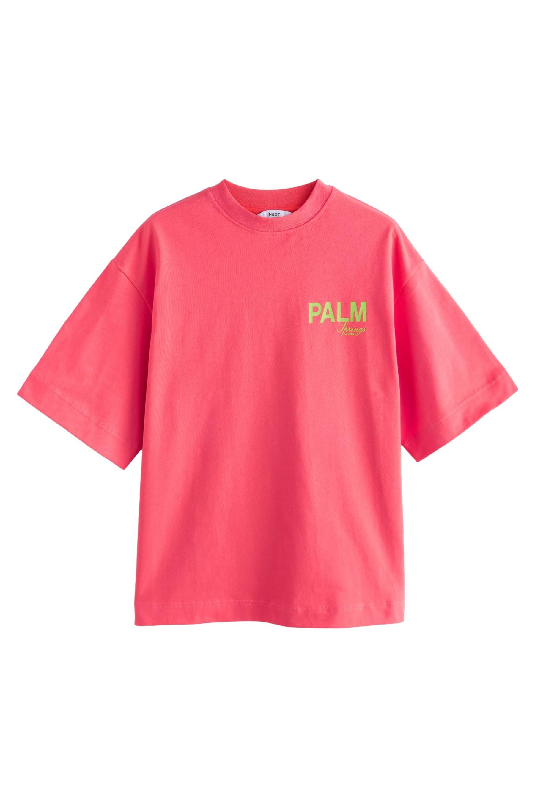 Next T-Shirt Oversized-T-Shirt 100 % Baumwolle mit günstig online kaufen