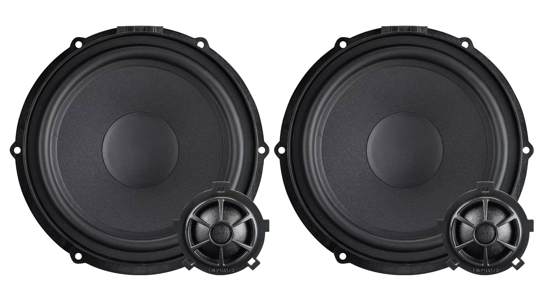 Emphaser EM-VWFX180 18cm Compo-Lautsprechersystem für VW, Seat und für Skoda Auto-Lautsprecher