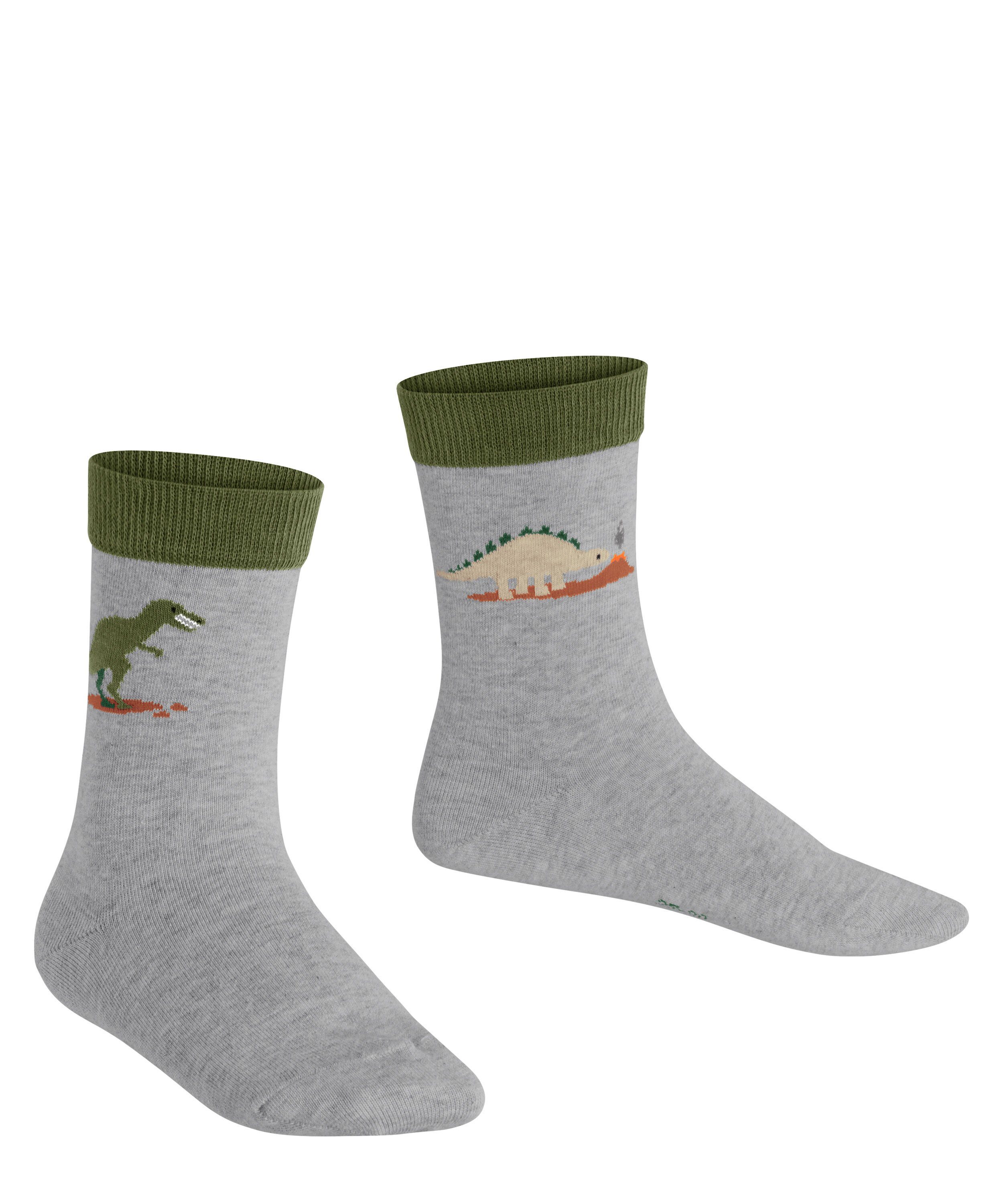 FALKE Socken Dinosaurs Socken aus hautschmeichelnder Baumwolle (1-Paar) aus hautschmeichelnder Baumwolle
