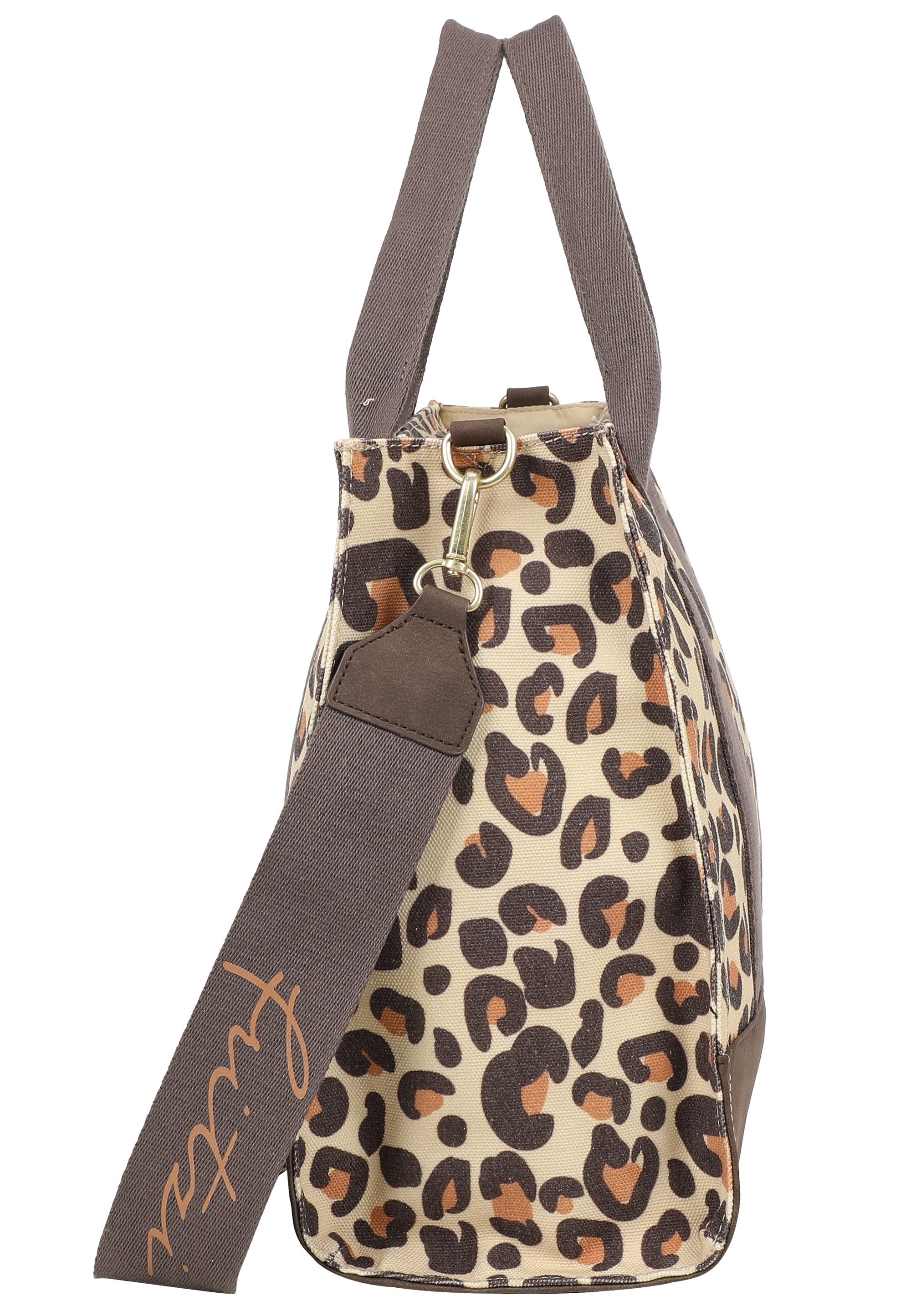 Fritzi aus Preußen Henkeltasche Leo Camel, aus robustem Canvas