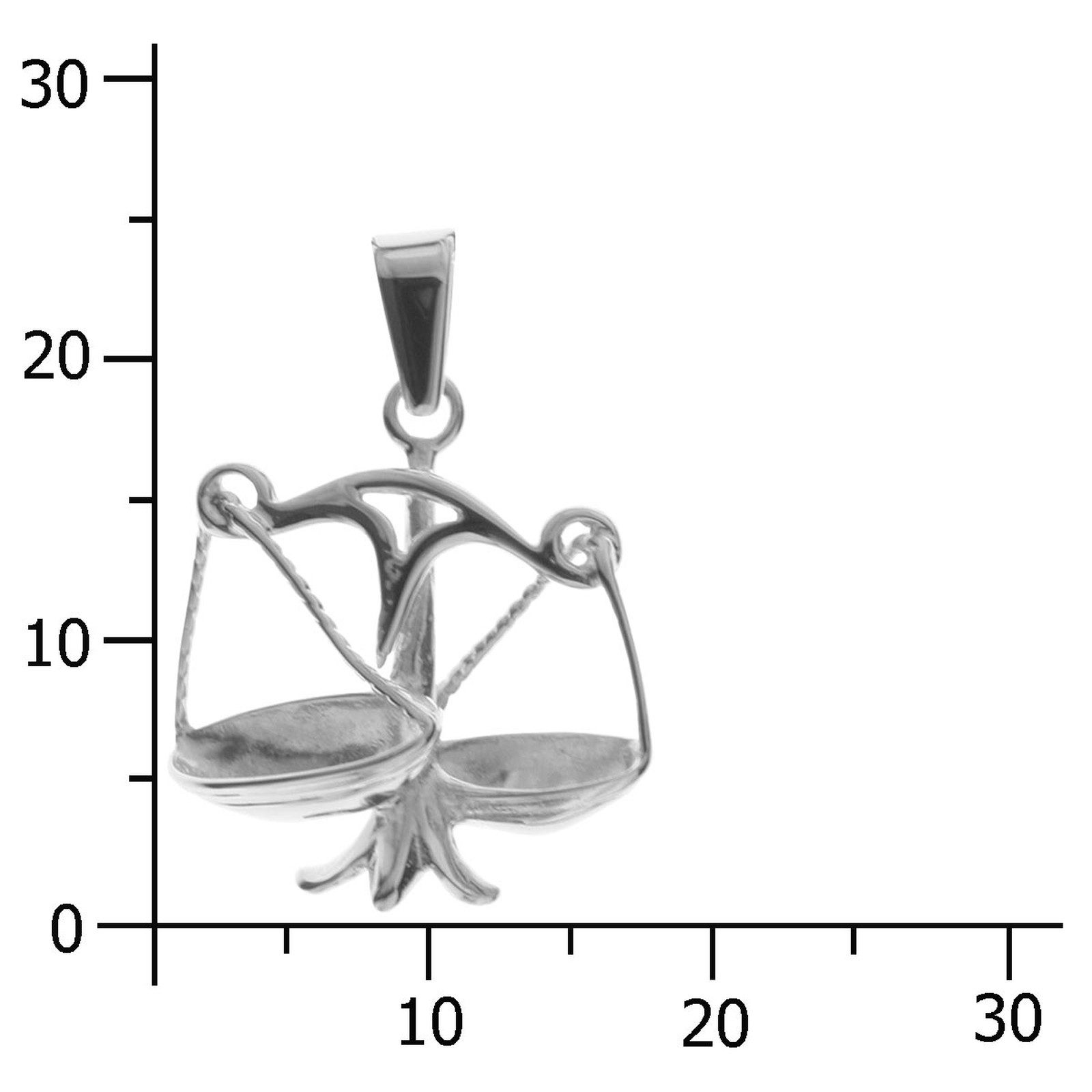 OSTSEE-SCHMUCK Kettenanhänger Ostsee-Schmuck Anhänger Tierkreiszeichen Waag günstig online kaufen