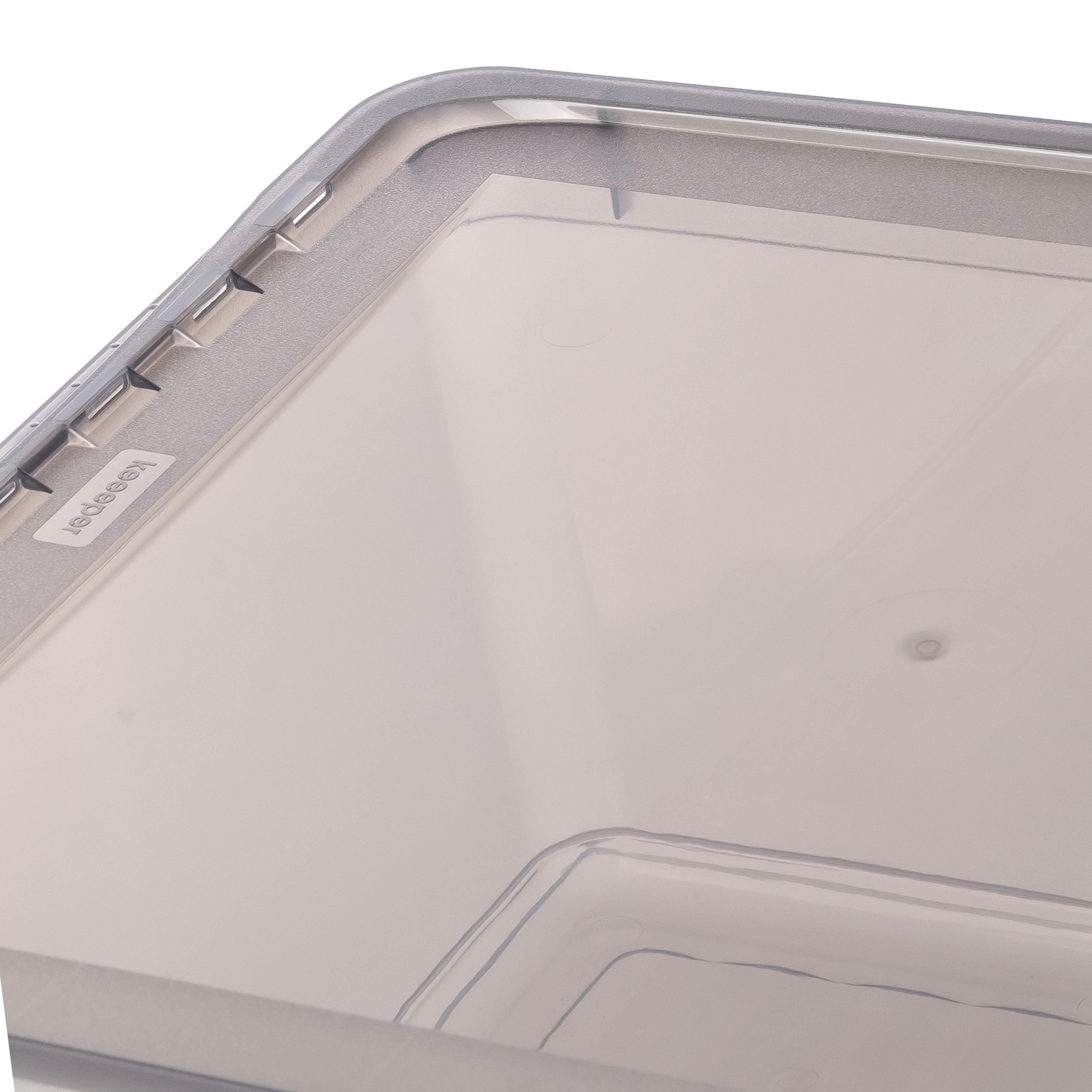 keeeper Aufbewahrungsbox bea, clearbox mit Air Control-System (Set, 3 St), 3 x 18 l, stapelbar, 39 x 33,5 x 18 cm