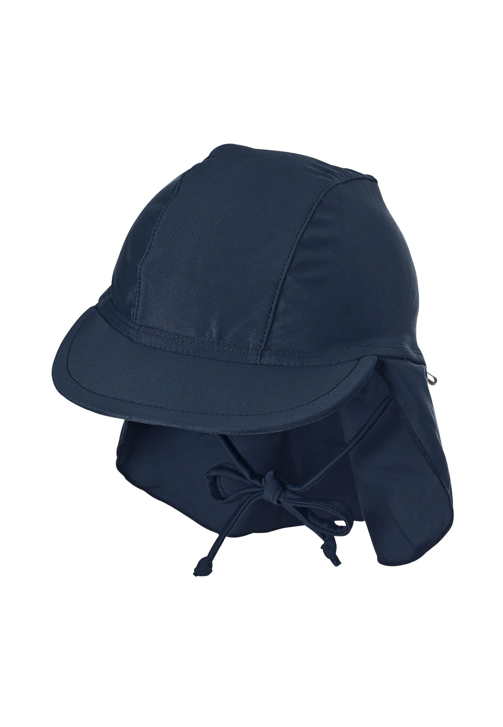 Sterntaler® Badekappe UV-Schutz 50+ Bademütze mit Nackenschutz uni (1 St)