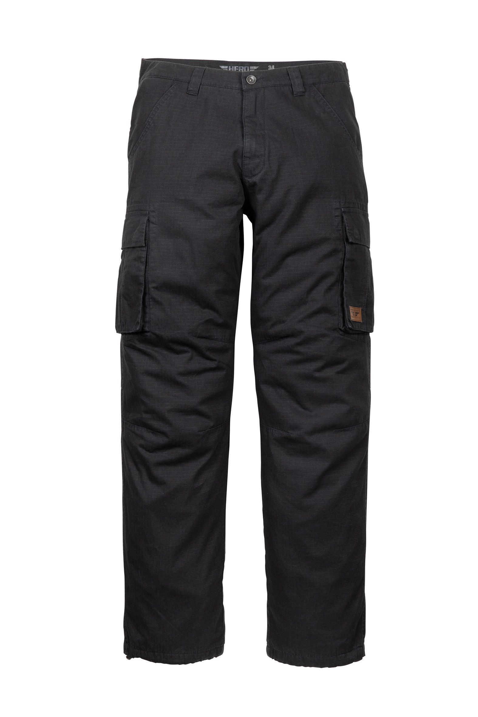 HERO by John Medoox Cargohose GLENN Thermo Cargohose Outdoorhose Casual Twill für Herren