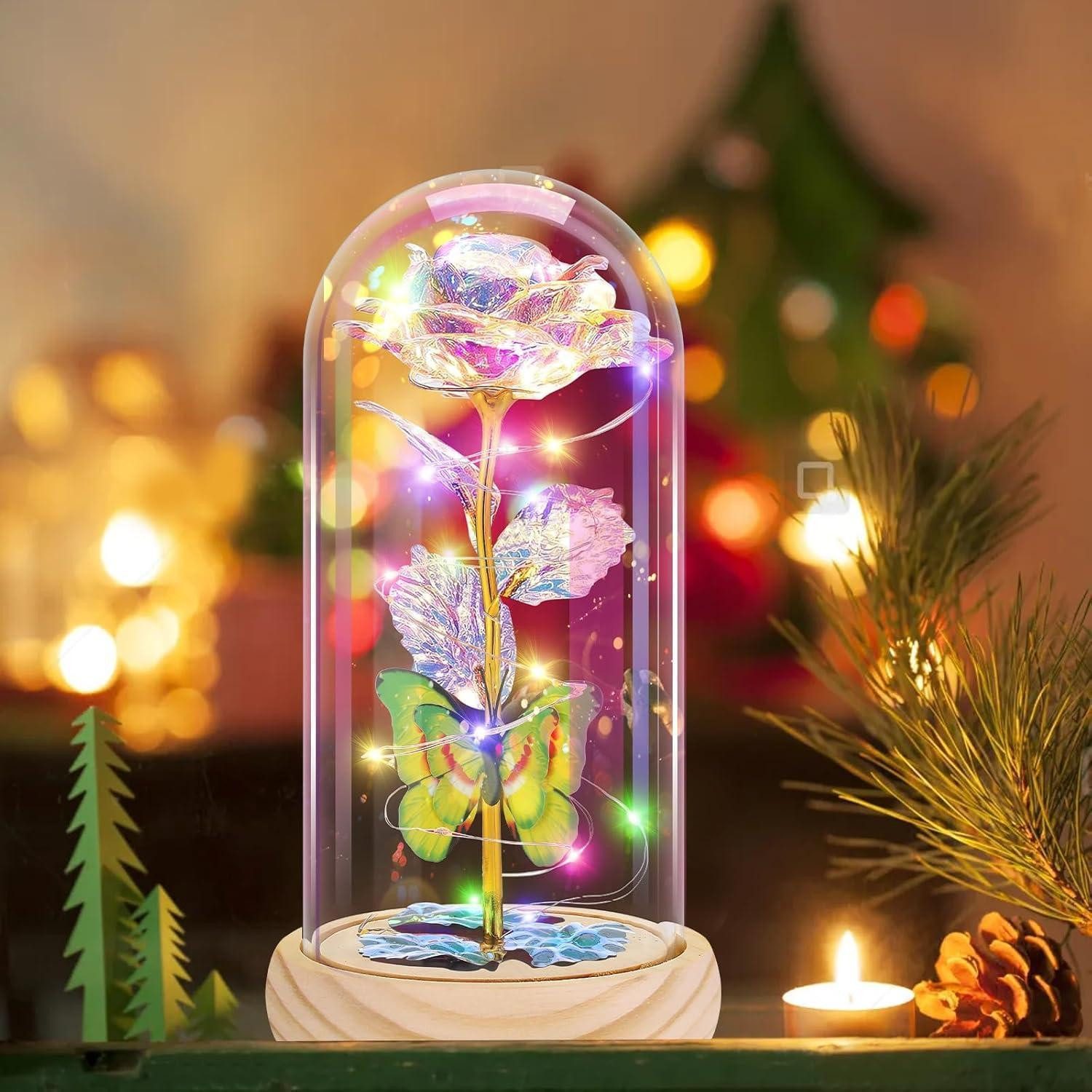 LuxusKollektion Badaccessoire-Set Ewige Rose Geschenk Frauen günstig online kaufen