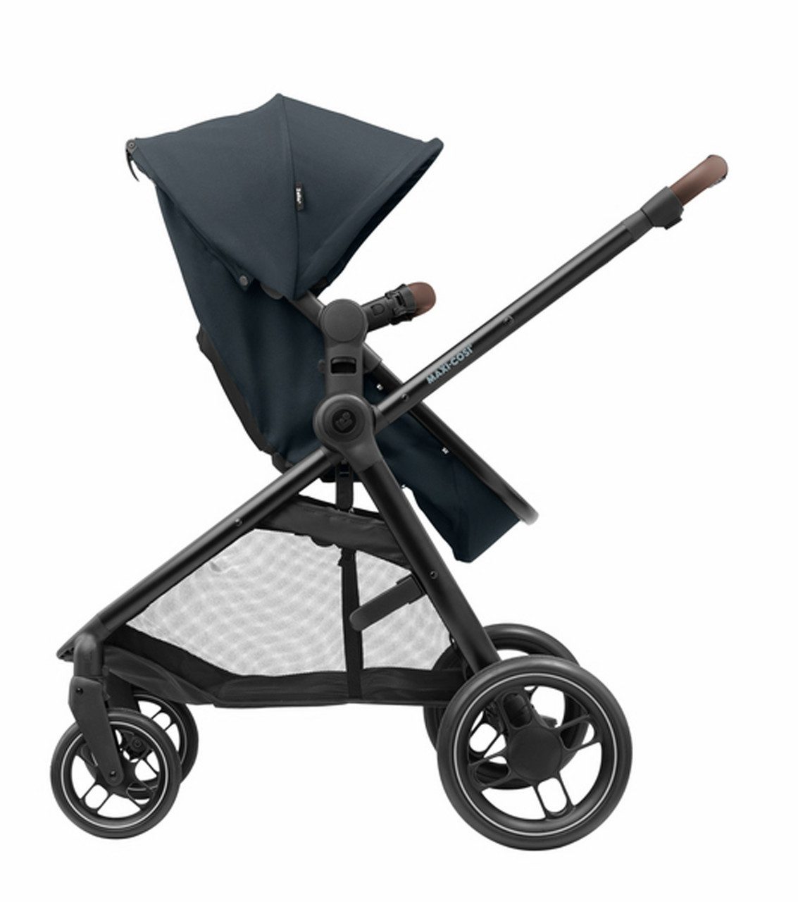 Maxi-Cosi Kinder-Buggy Maxi-Cosi Zelia³ 2-in-1 Kinderwagen, geeignet ab der Geburt, 0 Monate, 2-in-1-Sitzeinheit Einhändig zusammenklappbar Riesiger Einkaufskor – Bild 4 von 5