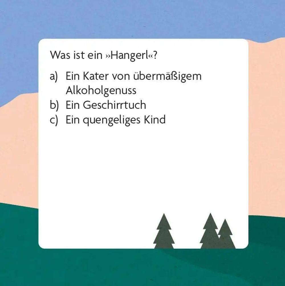 ars vivendi Spiel Dialekt-Quiz Österreich