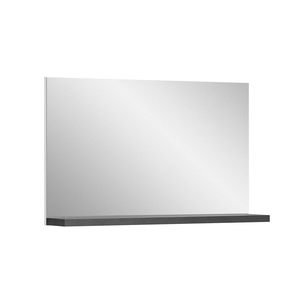 möbelvita Wandspiegel StepUp Wandspiegel B/H/T 95x59x18 in weiß