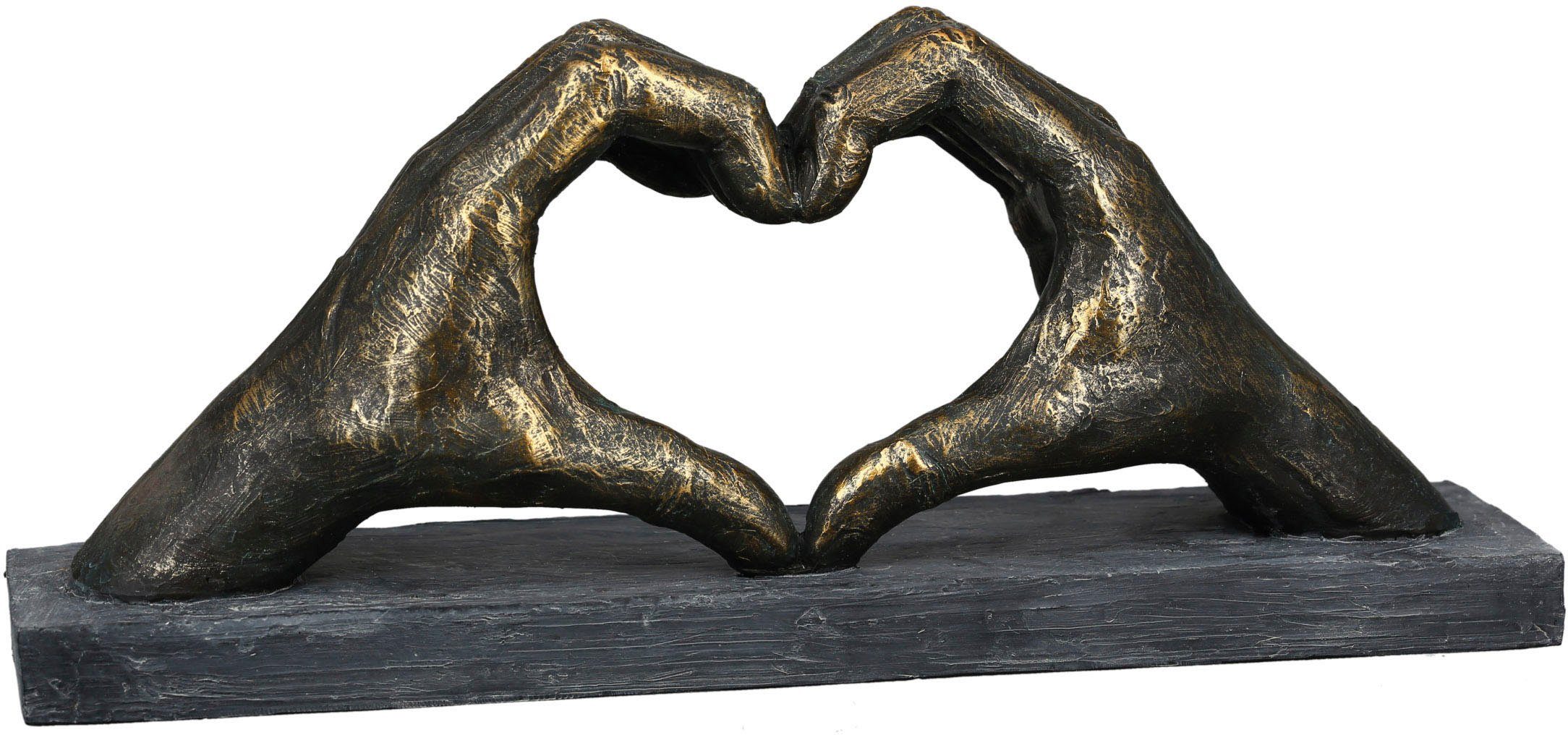 Casablanca by Gilde Wanddekoobjekt Skulptur "Herz günstig online kaufen