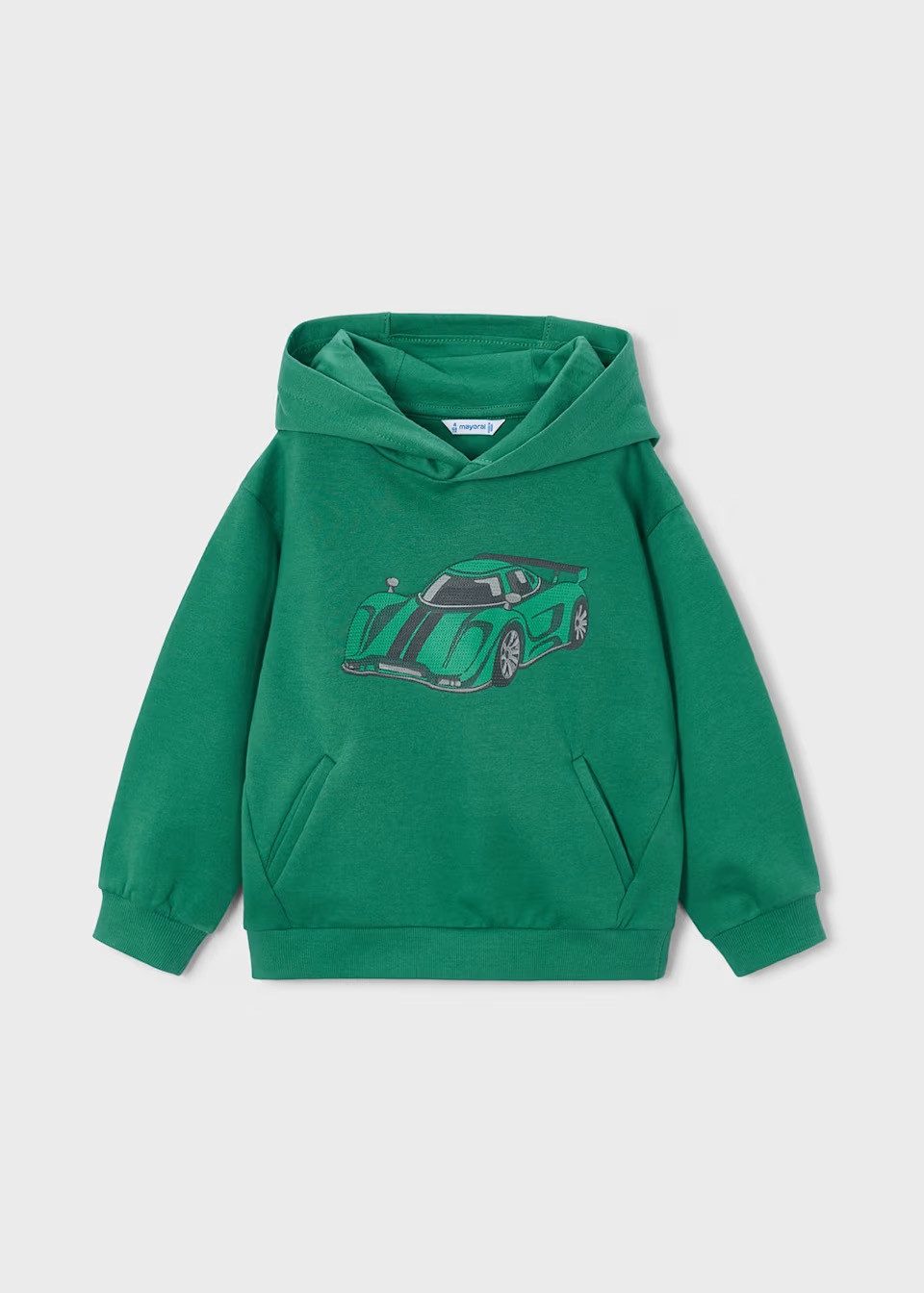 Mayoral Kapuzensweatshirt Sweatshirt mit Reliefdetail und Kapuze Jungen (445557)