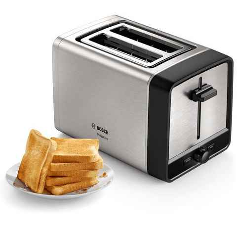 BOSCH Toaster TAT5P420DE DesignLine, 2 kurze Schlitze, 970 W