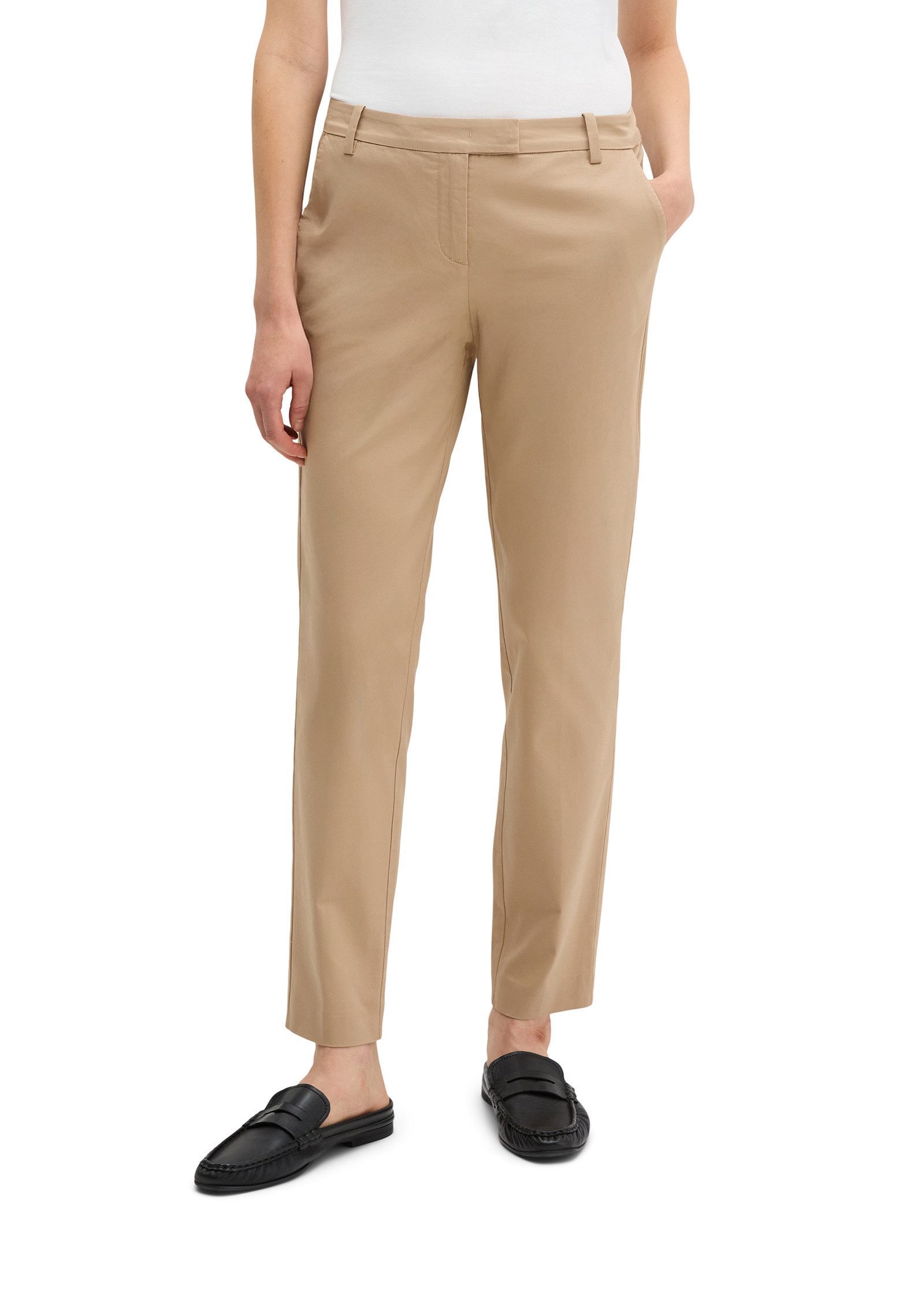 Marc O'Polo Chinohose aus elastischem Baumwoll-Twill