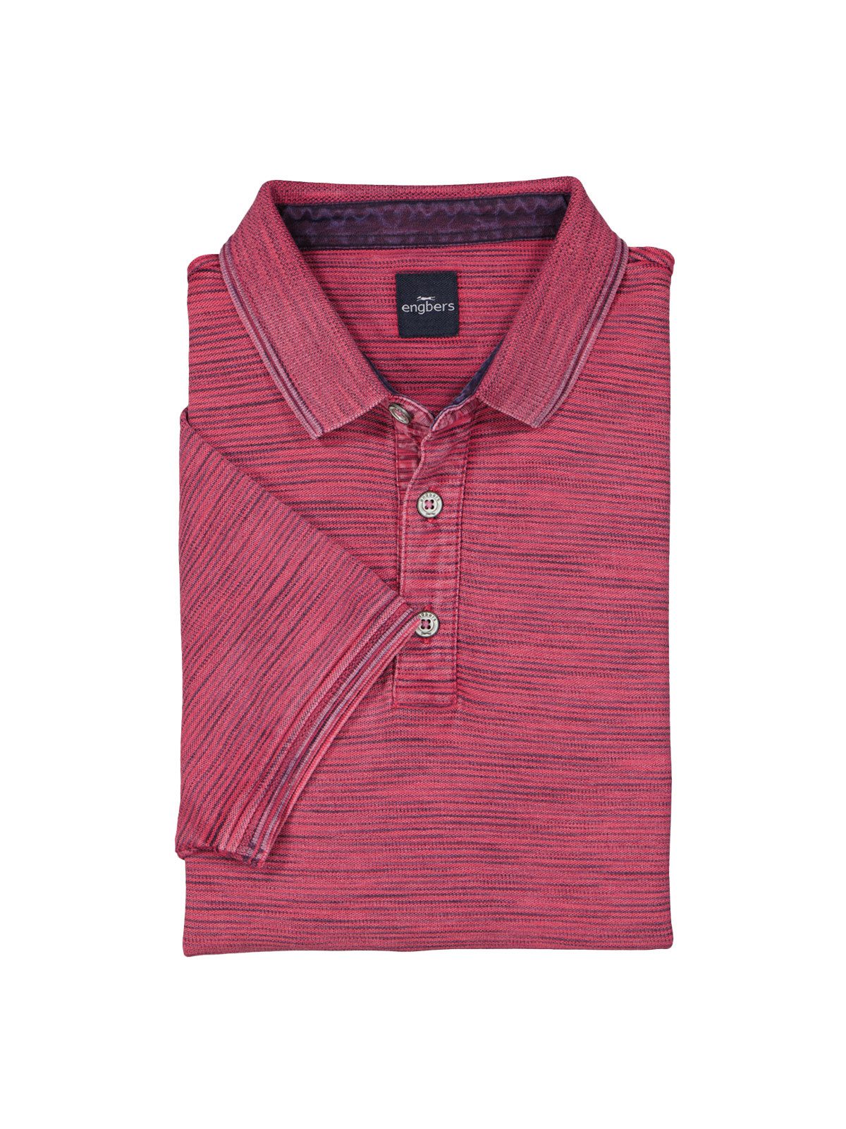 Engbers Poloshirt Polo-Shirt meliert günstig online kaufen