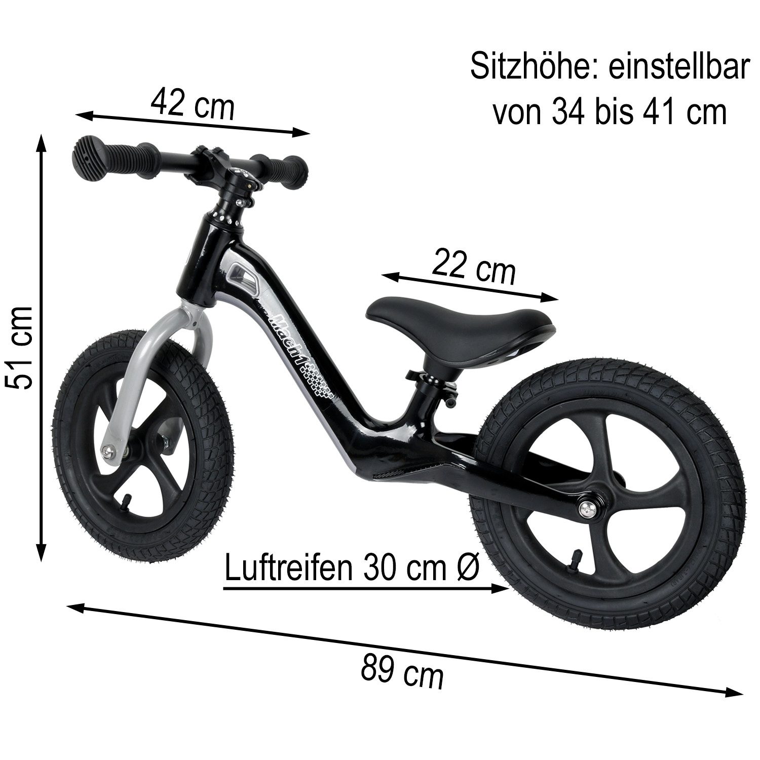 Mach1 Laufrad Mach1 Kinder-Laufrad Balance-Bike Kinderfahrrad Lauflernhilfe günstig online kaufen
