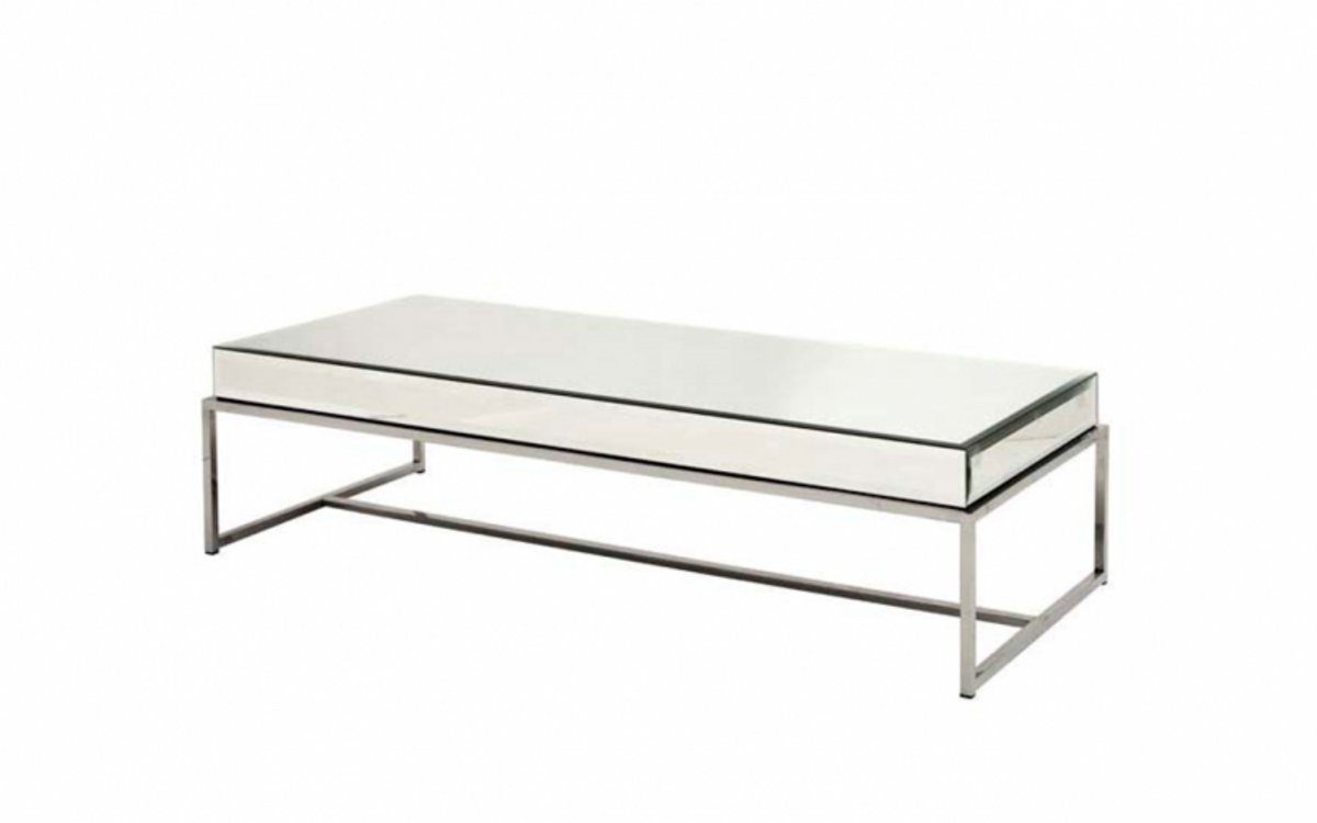 Casa Padrino Couchtisch Luxus Art Deco Designer Couchtisch 150 x 70 x H. 40 cm - Salon Tisch - Tisch Möbel