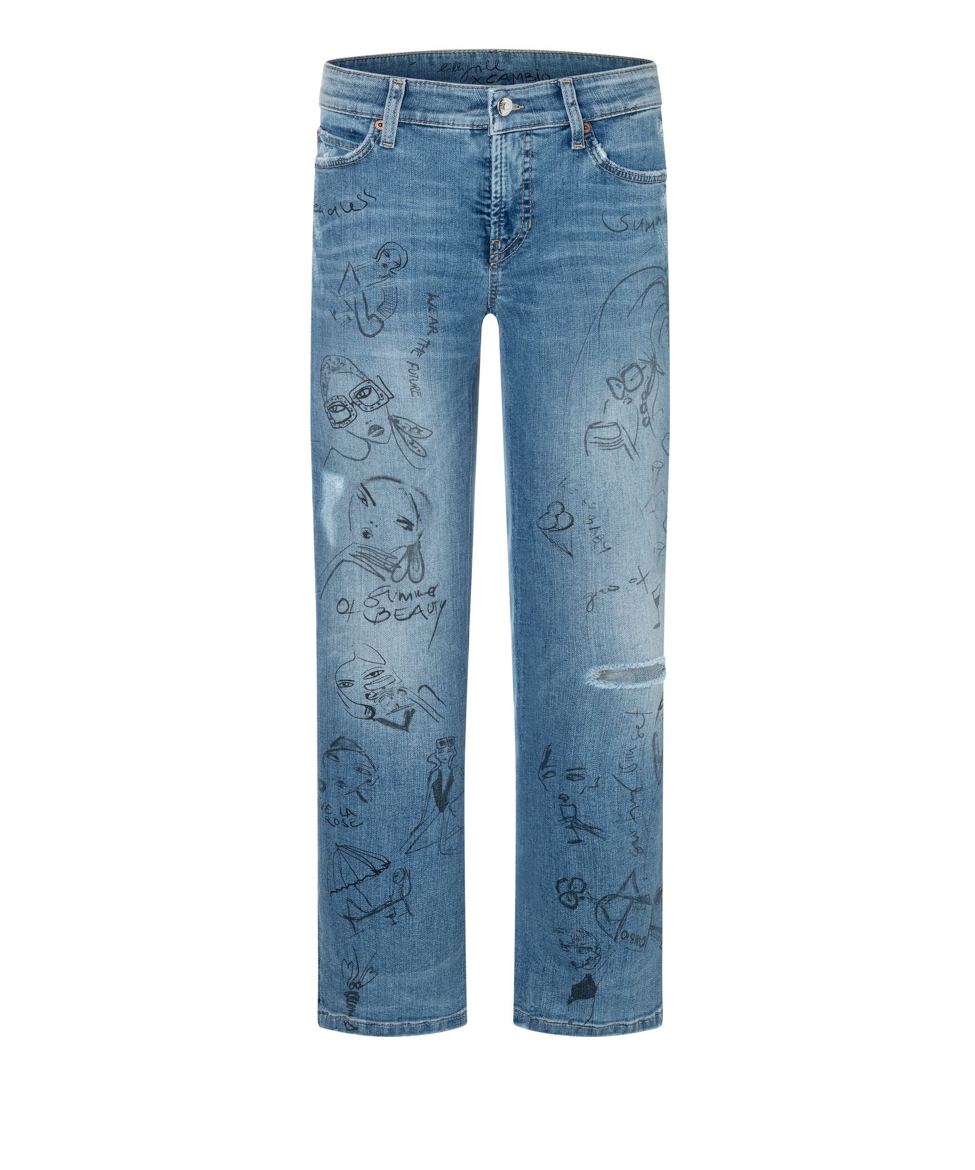 Cambio 5-Pocket-Jeans günstig online kaufen