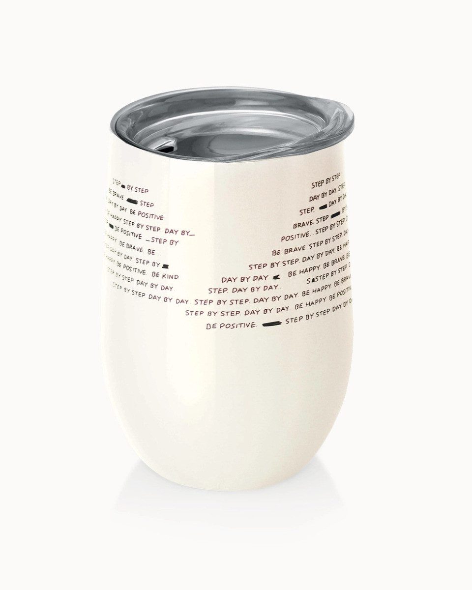 chic.mic Thermobecher "Daily Inspiration", 1-tlg., Edelstahl, 420ml