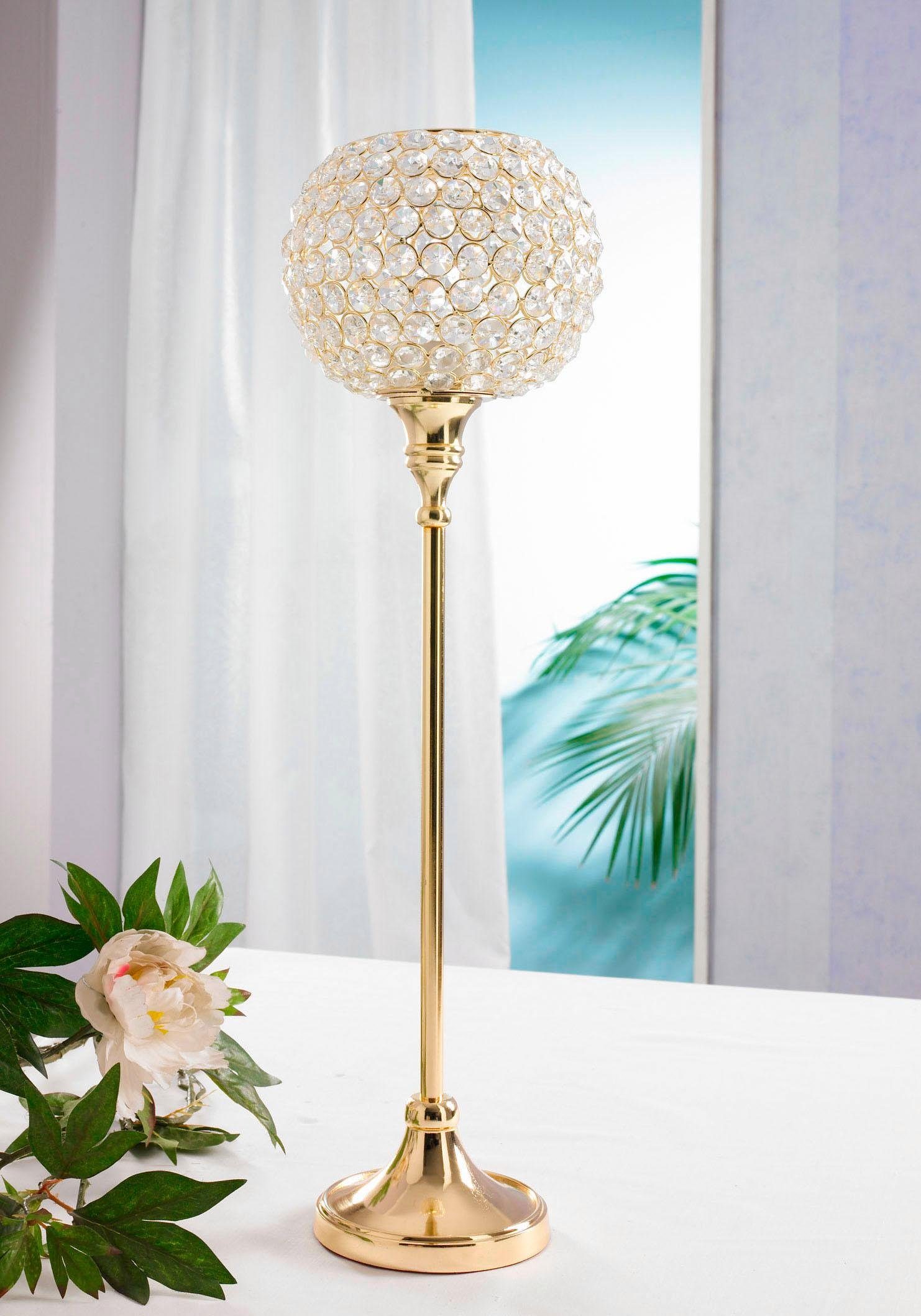 Home affaire Kerzenständer Kristall günstig online kaufen