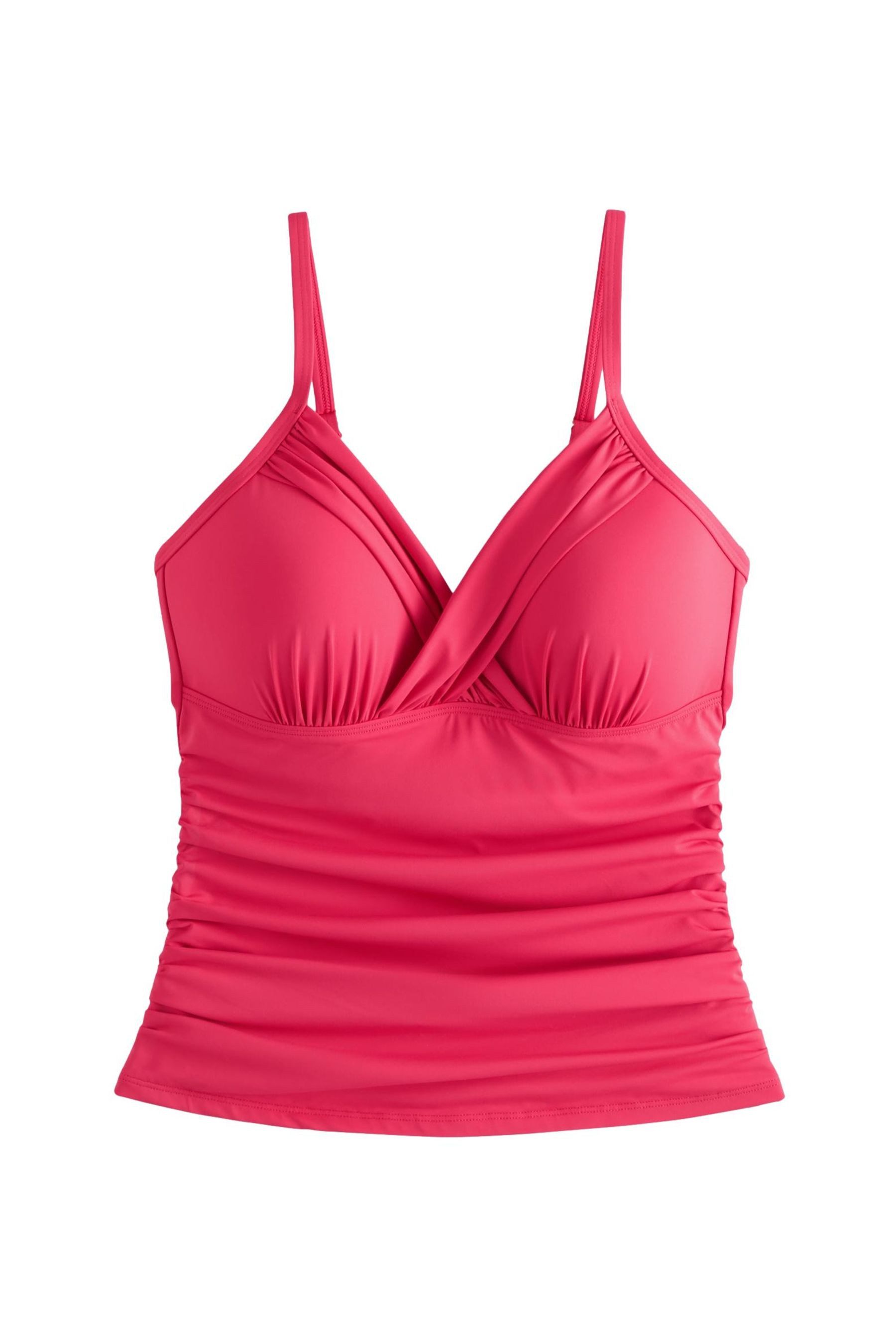 Next Tankini-Top Wattiertes Tankinioberteil mit Bügel (1-St)