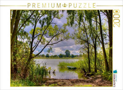 CALVENDO Puzzle CALVENDO Puzzle Am Haussee Seefeld-Löhme 2000 Teile Lege-Größe 90 x 67 cm Foto-Puzzle Bild von Ralf Wittstock, 2000 Puzzleteile