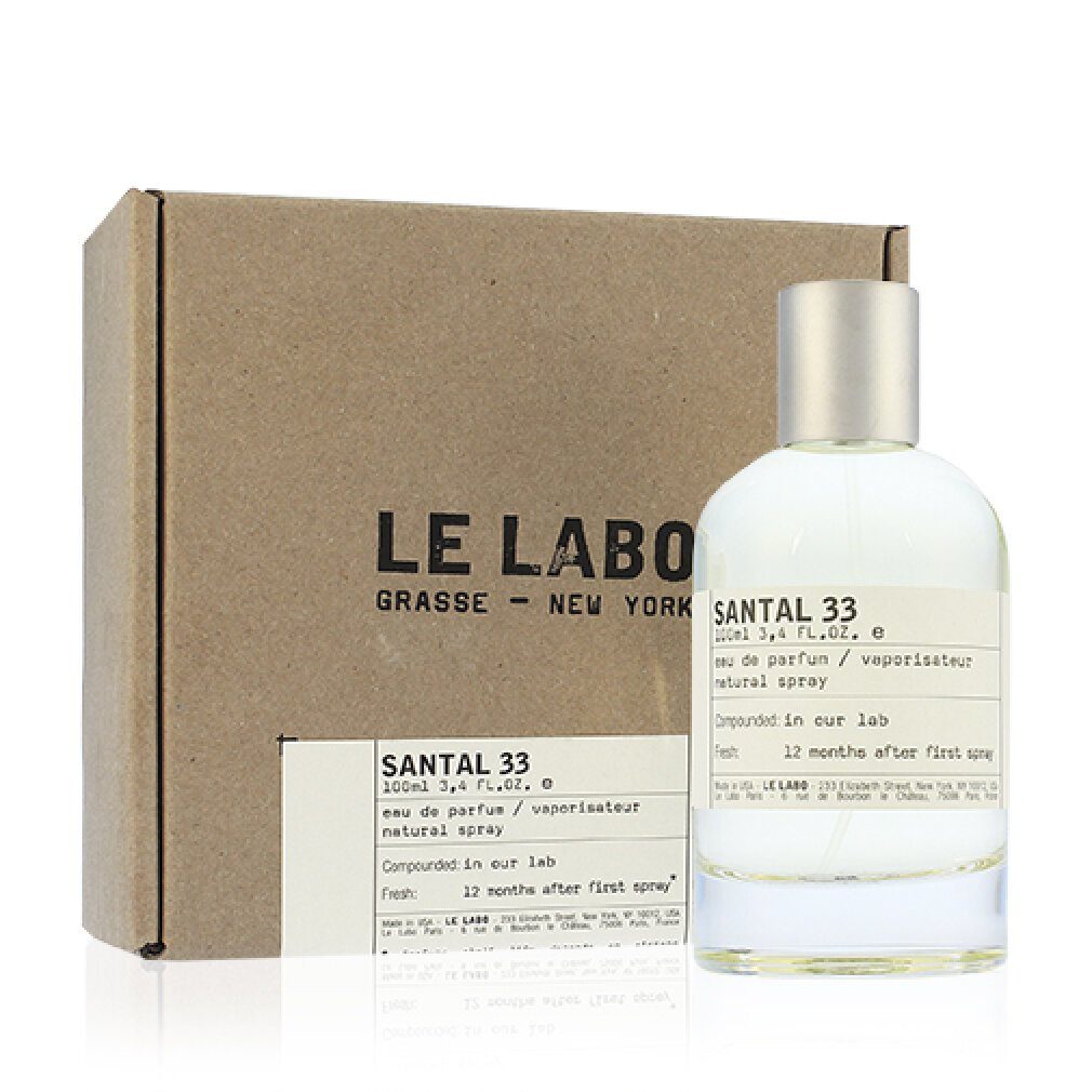 Labo Parfum de Eau ml Unisex Labo 33 Santal Körperpflegeduft Le Le 100