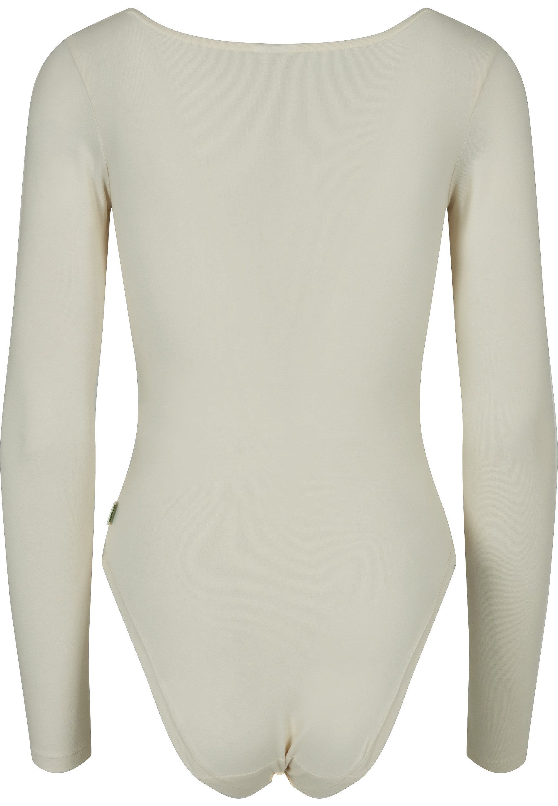 URBAN CLASSICS Langarmshirt Urban Classics Damen Ladies Organic Longsleeve Body (1-tlg)