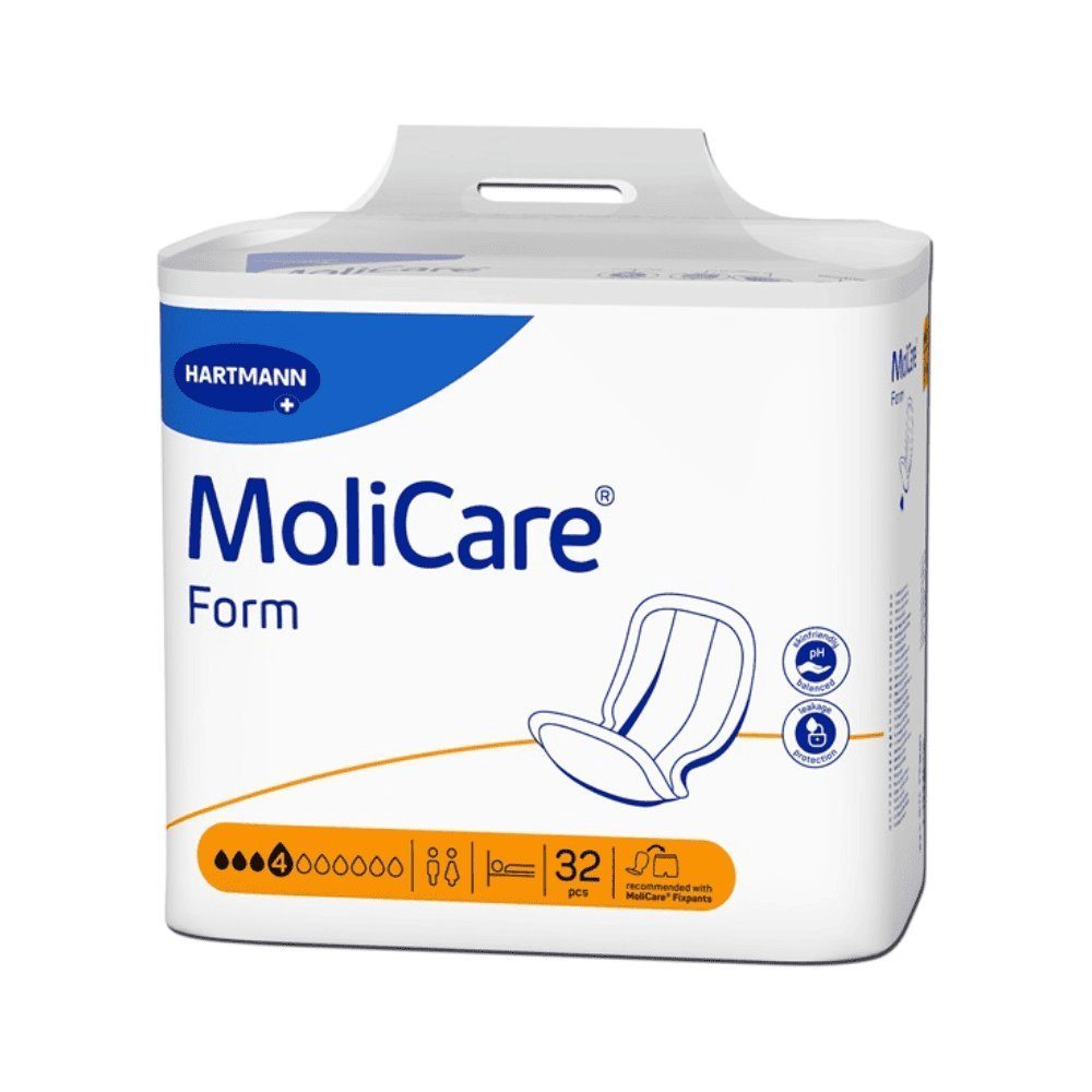PAUL HARTMANN AG Inkontinenzboxer Hartmann MoliCare® Form Vorlage, 4 Tropfen - 32 Stück