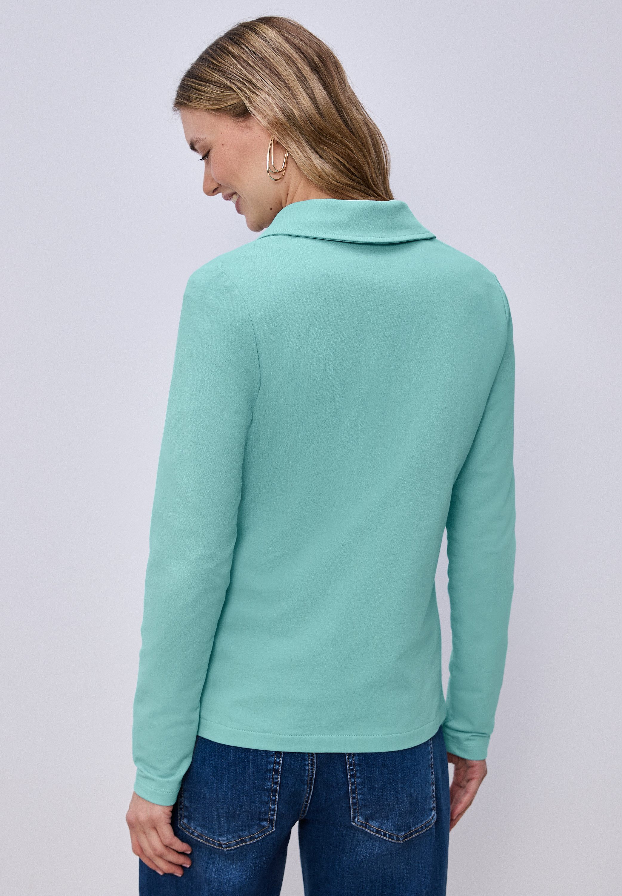 STREET ONE Sweatblazer im soften Baumwoll-Mix – Bild 2 von 5