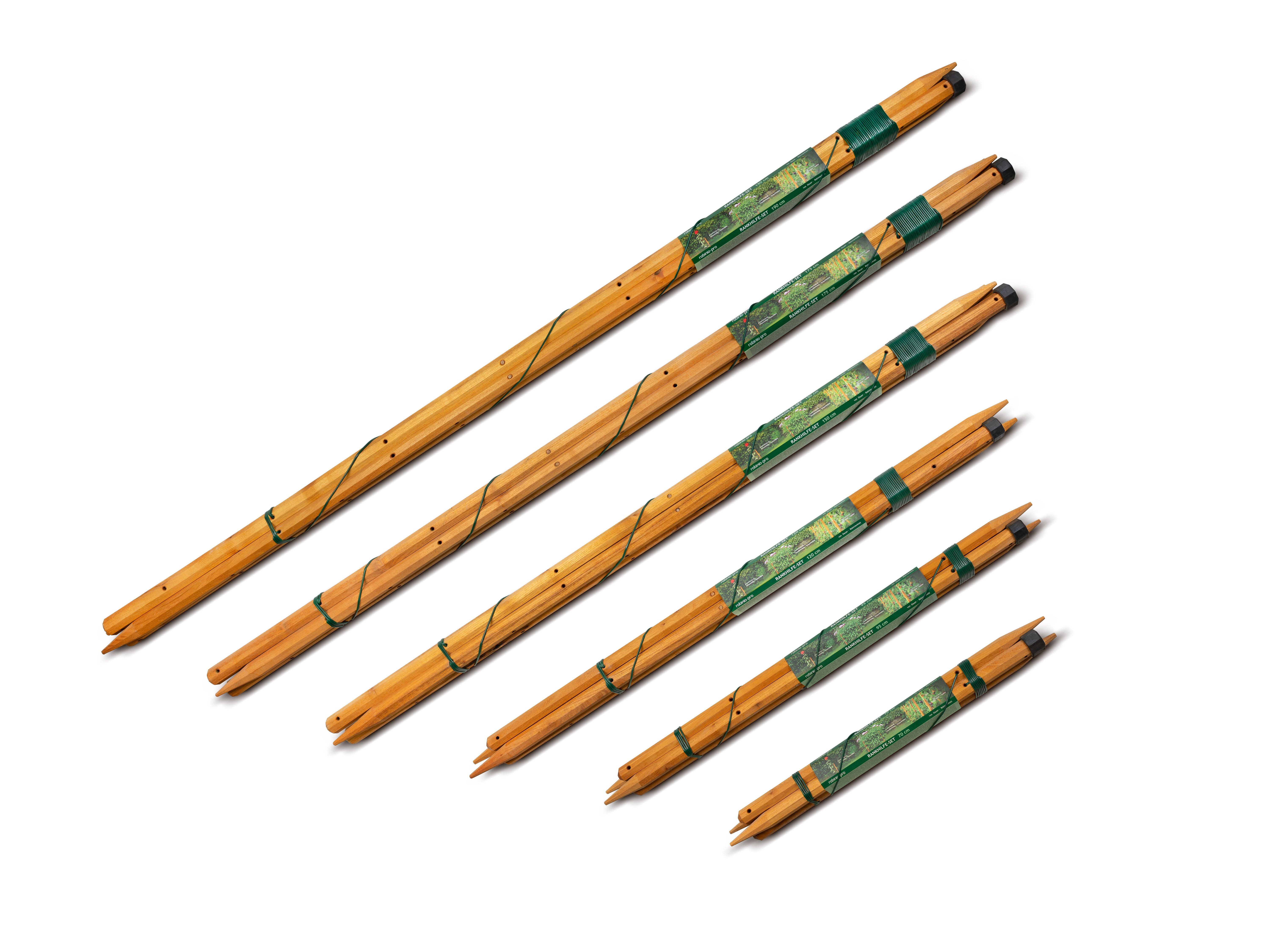 robinia-pro Rankhilfe -Set aus Holz Pflanzenstütze günstig online kaufen