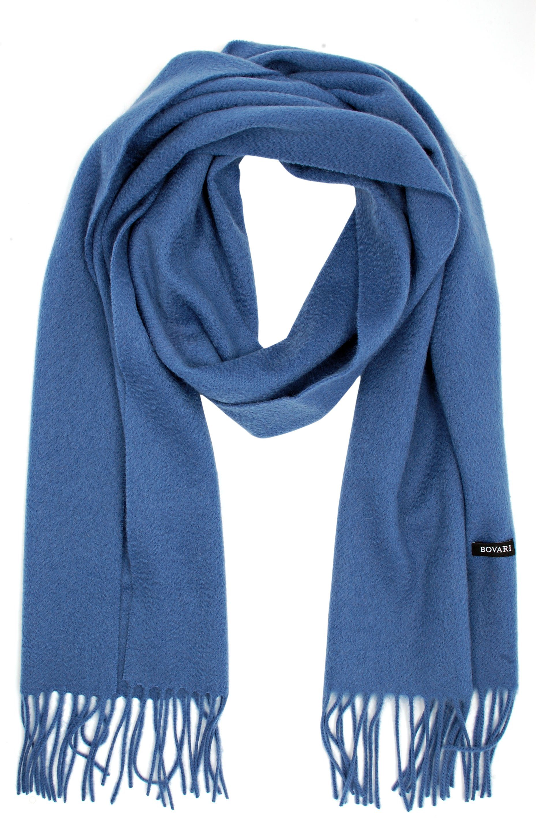 Bovari Kaschmirschal Kaschmir Schal Damen – 100% Kaschmir/Cashmere – Premium Qualität, 180 x 31 cm