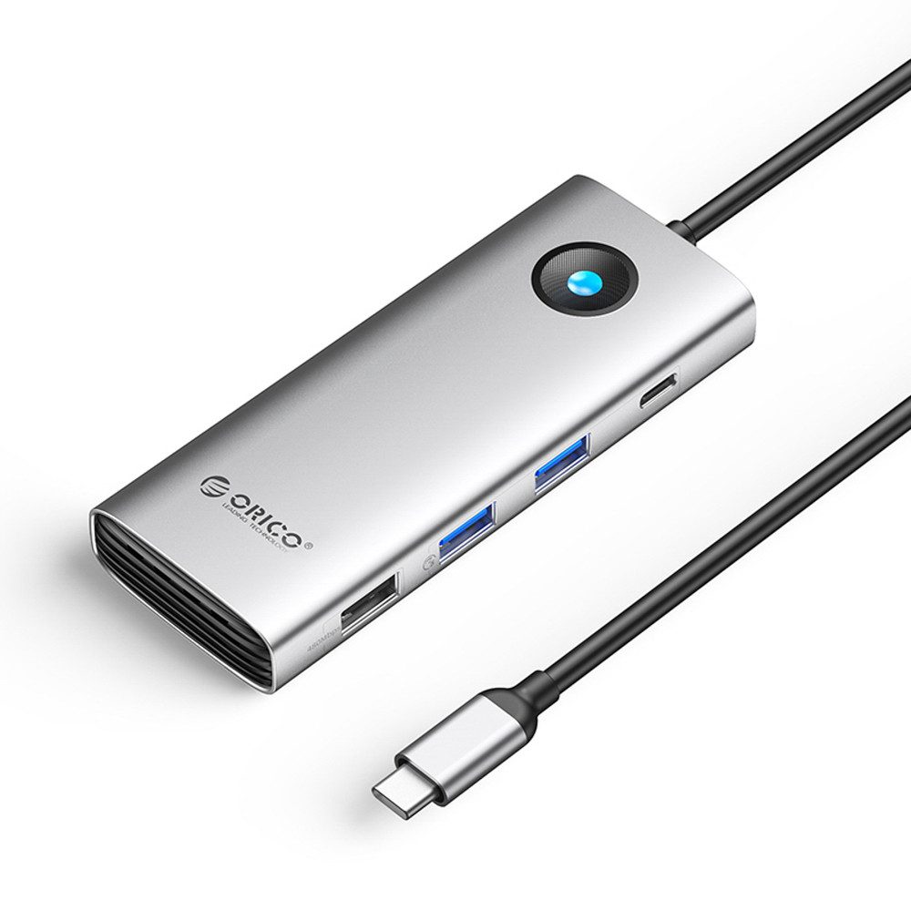 ORICO Orico PW11 8-in-1 USB-C Dockingstation (2x USB-A 3.0, 1x USB-A 2.0 USB-Adapter