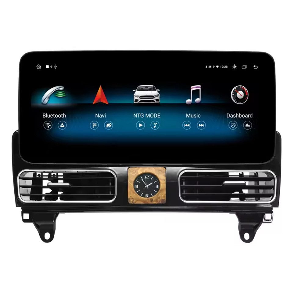 GABITECH Android 14 Autoradio für Mercedes Benz ML W166 / GL X166 GPS NTG4.5 Autoradio (FM / AM-Radio, RDS, DAB+ Optional, 12.3 zoll. Baujahr 2012-2016. Drahtloses Carplay und Android Auto)