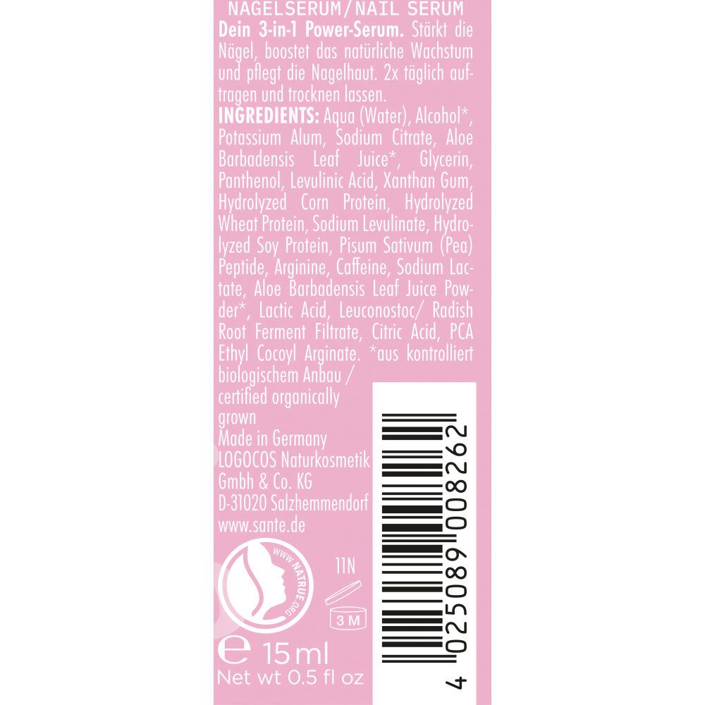 SANTE Nagelhautpflege Stronger harder longer Nails, 15 ml