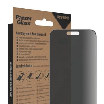 PanzerGlass Display-Schutzglas für Apple iPhone 14 Pro Max, Displayschutzglas, passend für Apple iPhone 14 Pro Max