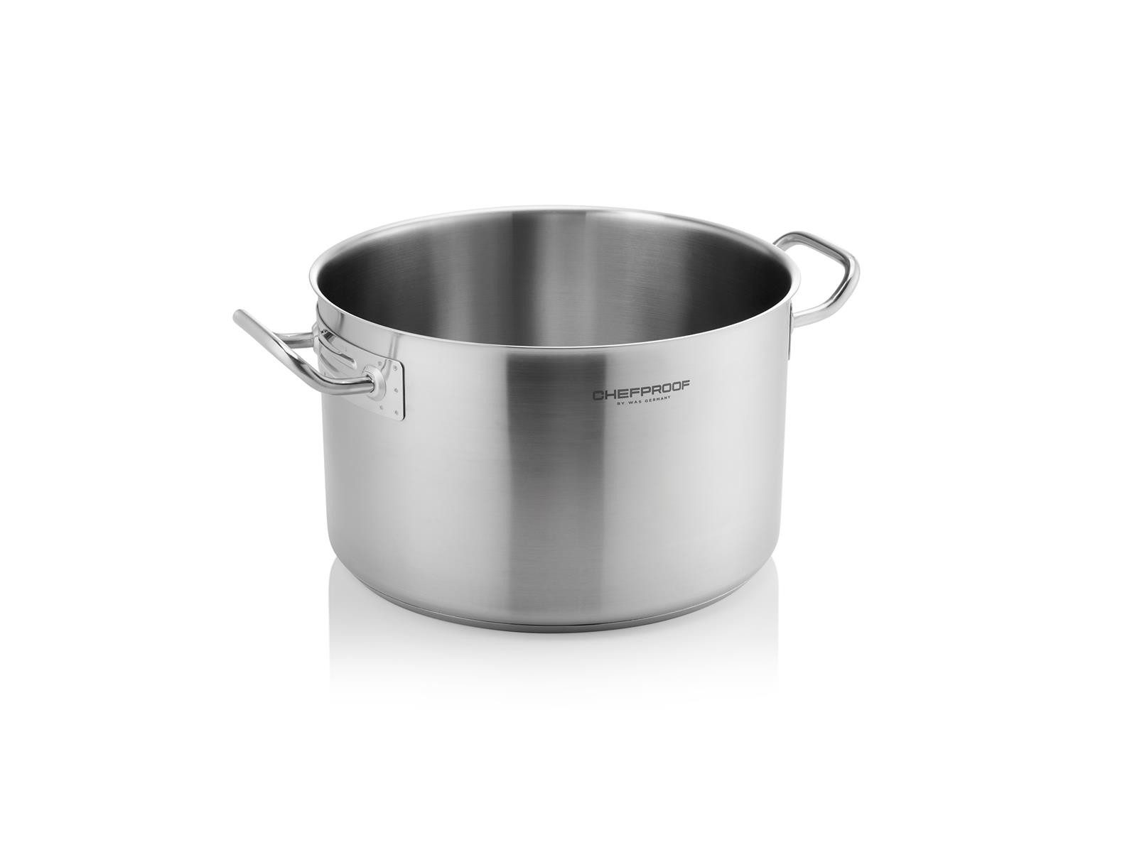 Gastro Spirit Fleischtopf Fleischtopf Chefproof, Ø 32 cm, 16 ltr., Chromnickelstahl 18/10