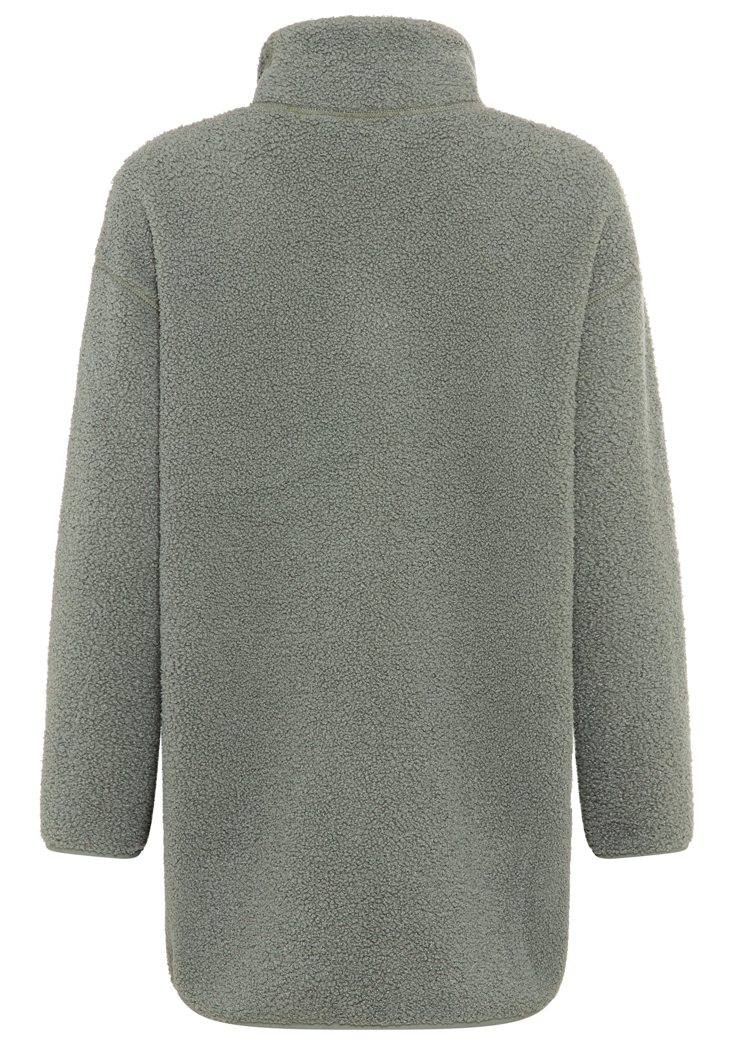 Polarino Fleecejacke Teddy Fleece Jacke, Oversize – Bild 5 von 5