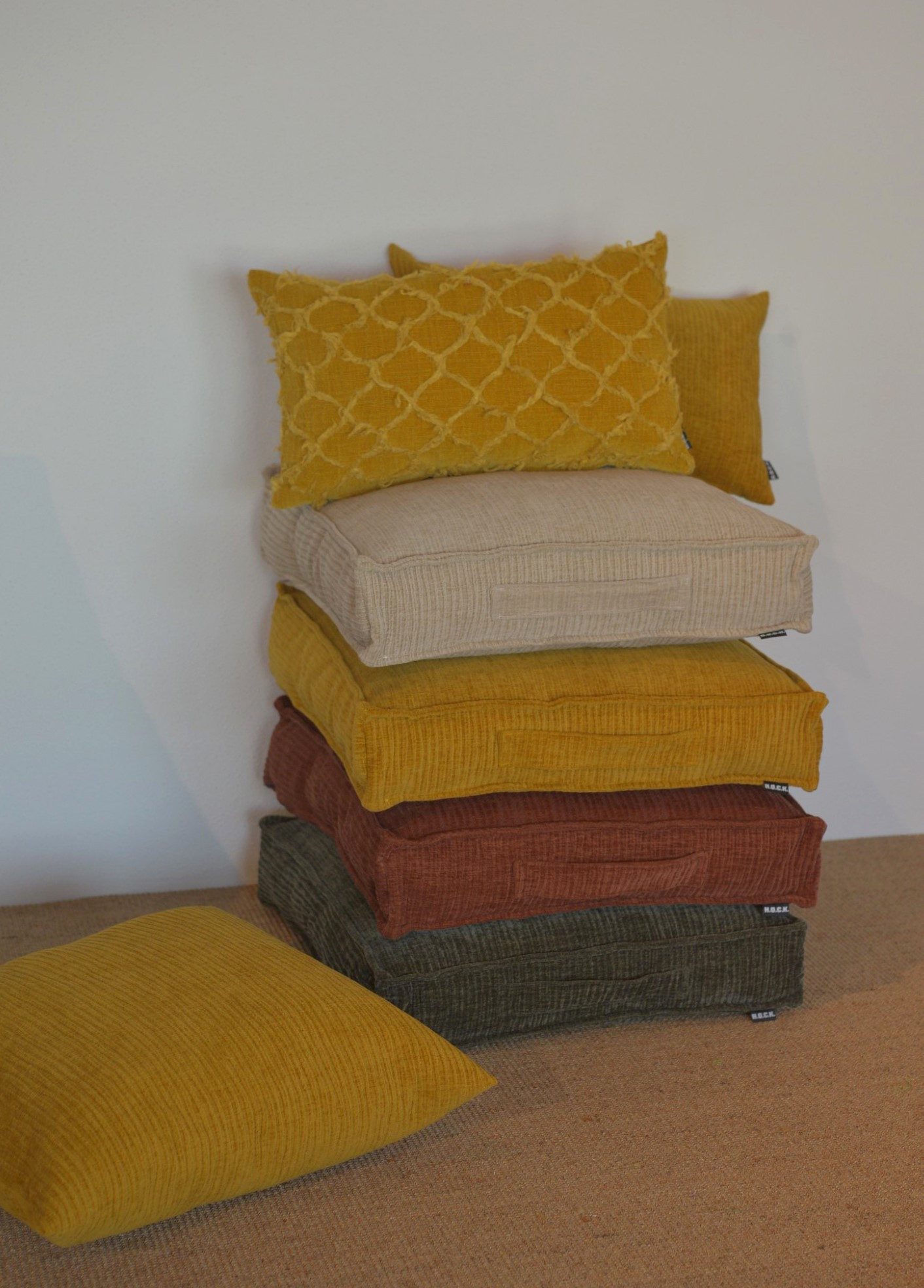 H.O.C.K. Bodenkissen Jonny, Cordkissen inkl. Füllung, günstig online kaufen