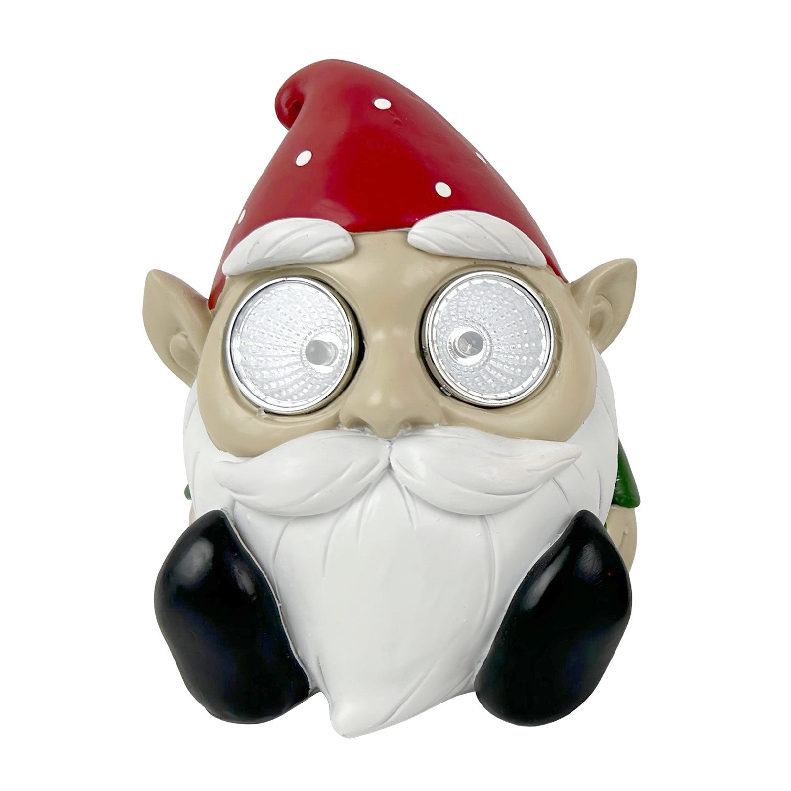 HTI-Living LED Solarleuchte Solardekoleuchte Zwerg, LED, Tageslichtweiß