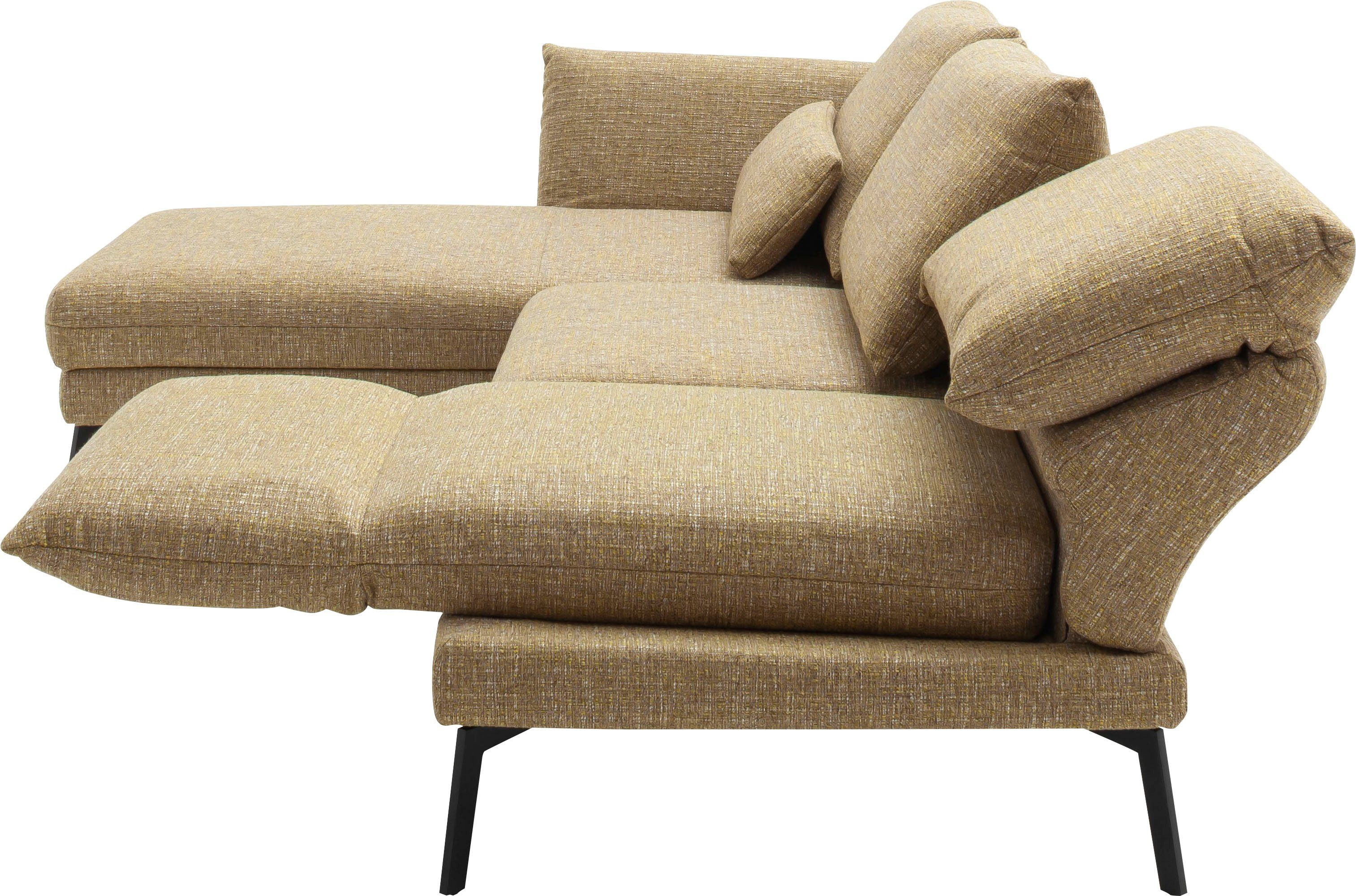 SCHÖNER WOHNEN-Kollektion Ecksofa Spin, Multifunktionssofa, bequem und hochwertig verarbeitet, L-Form, Drehsitz-Funktion, USB-Anschluss, Armlehnfunktion, Rückenverstellung