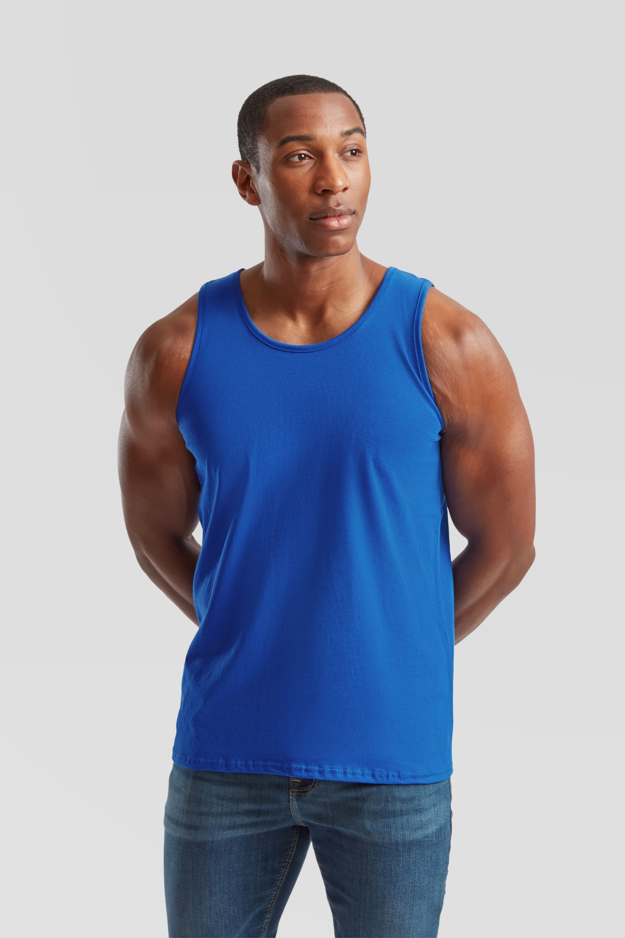 Fruit of the Loom Rundhalsshirt Fruit of the Loom Valueweight Athletic Vest