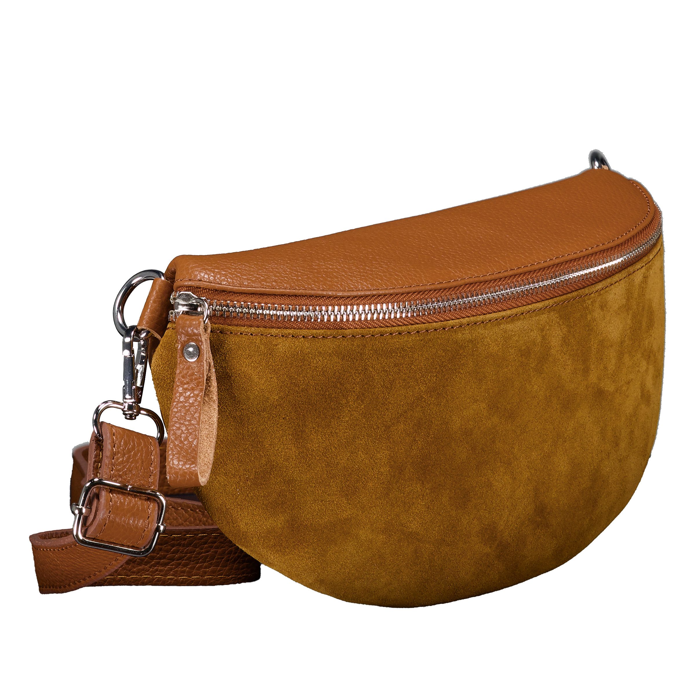 Hausfelder Manufaktur Gürteltasche Velours