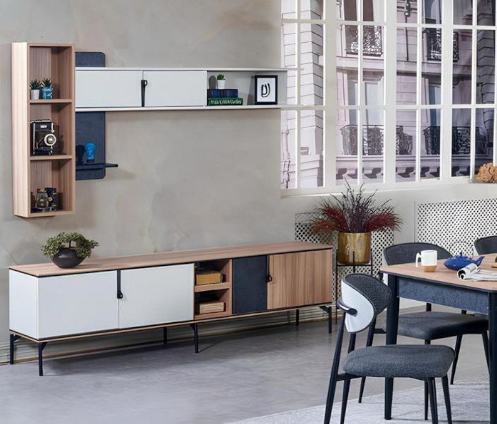 TV-Schrank TV-Ständer RTV-Ständer TV-Möbel Medienständer TV-Lowboard Fernsehregal