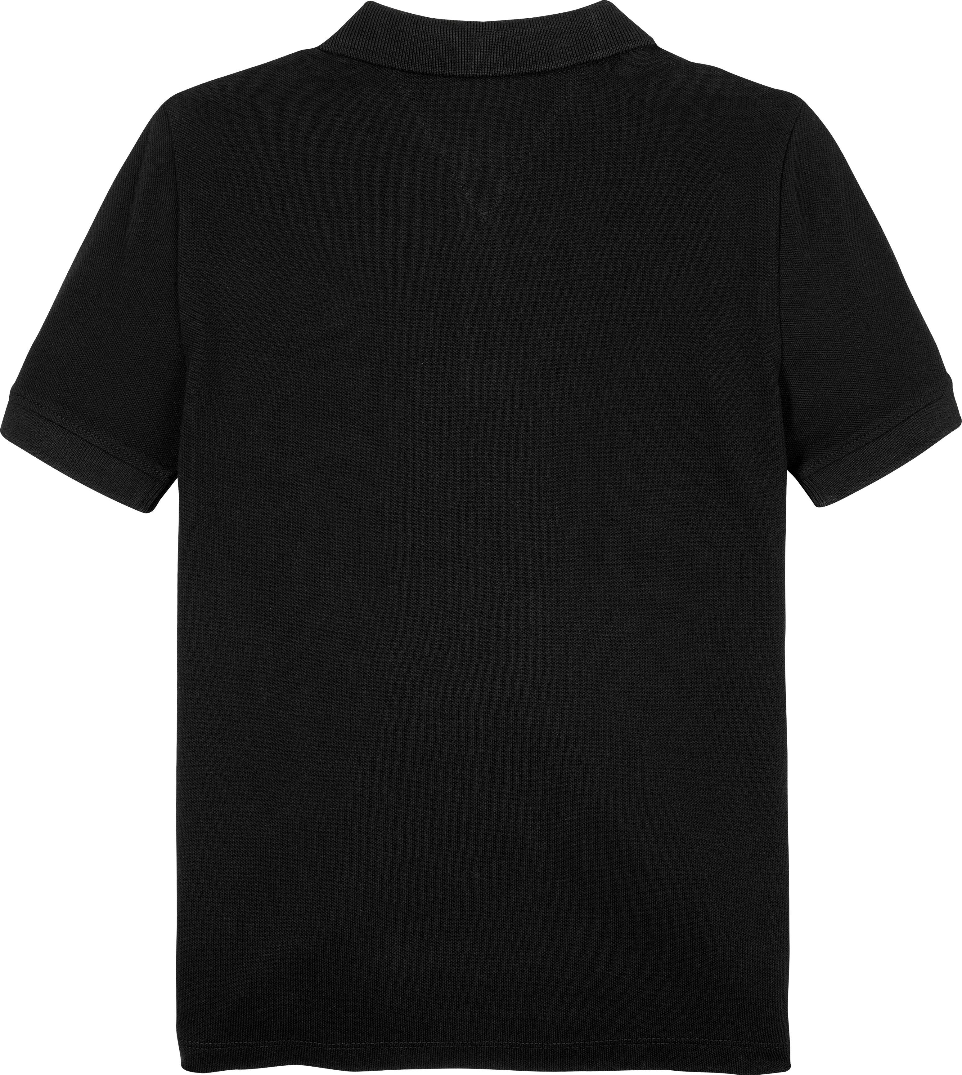Tommy Hilfiger Poloshirt FLAG POLO SS mit Logostickerei