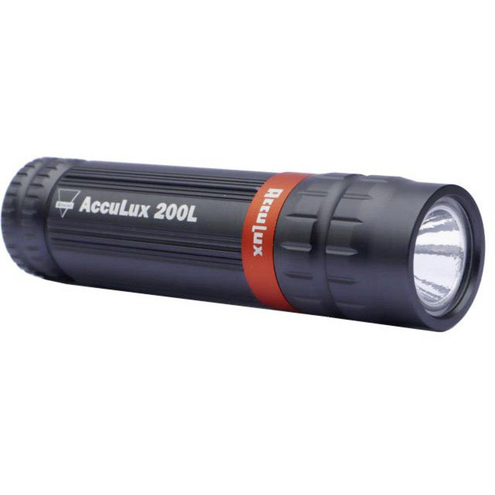 AccuLux Taschenlampe AccuLux 200L LED Taschenlampe batteriebetrieben 200 lm 124 g