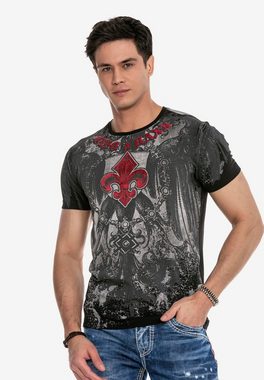 Cipo & Baxx T-Shirt CT638 mit trendigem Print