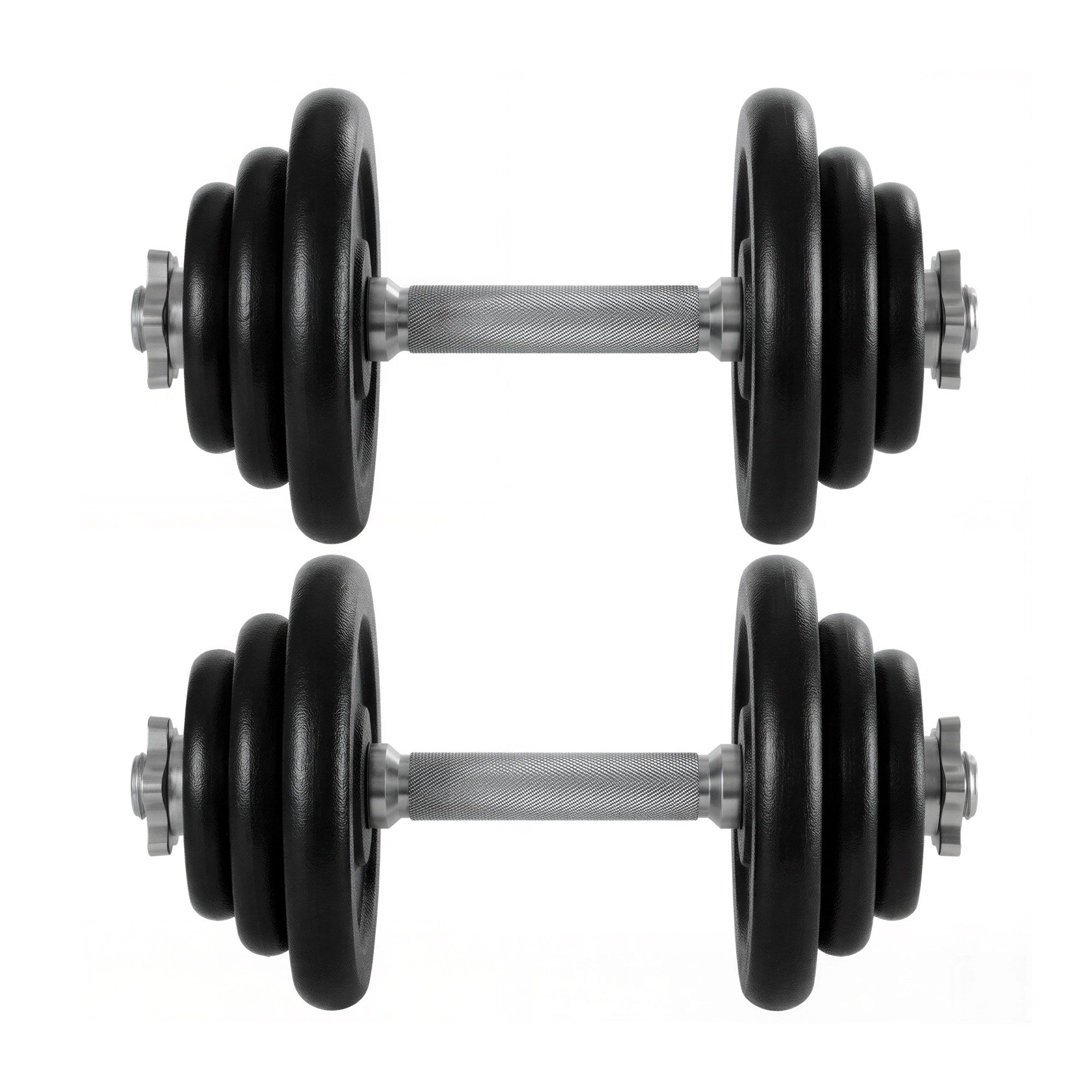 SONGMICS Kurzhantel Hanteln, Hantelset aus Gusseisen, verstellbar 20-40kg, für Workout, Fitnesstraining, Gewichtheben für Zuhause, Fitnessstudio